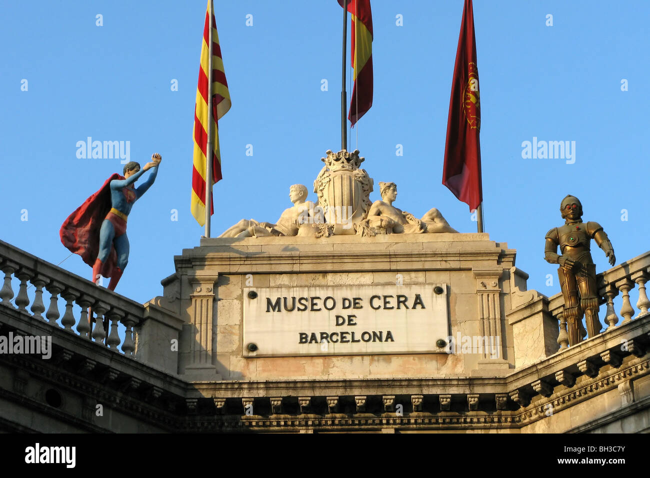 WAX MUSEUM (MUSEO DE CERA), BARCELONA Stockfotografie Alamy
