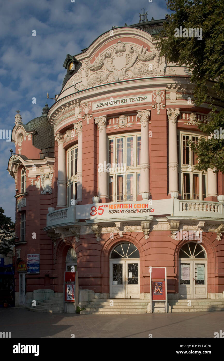 Platz der Unabhängigkeit, Oper, Varna, Bulgarien, Black Sea Coast Stockfoto