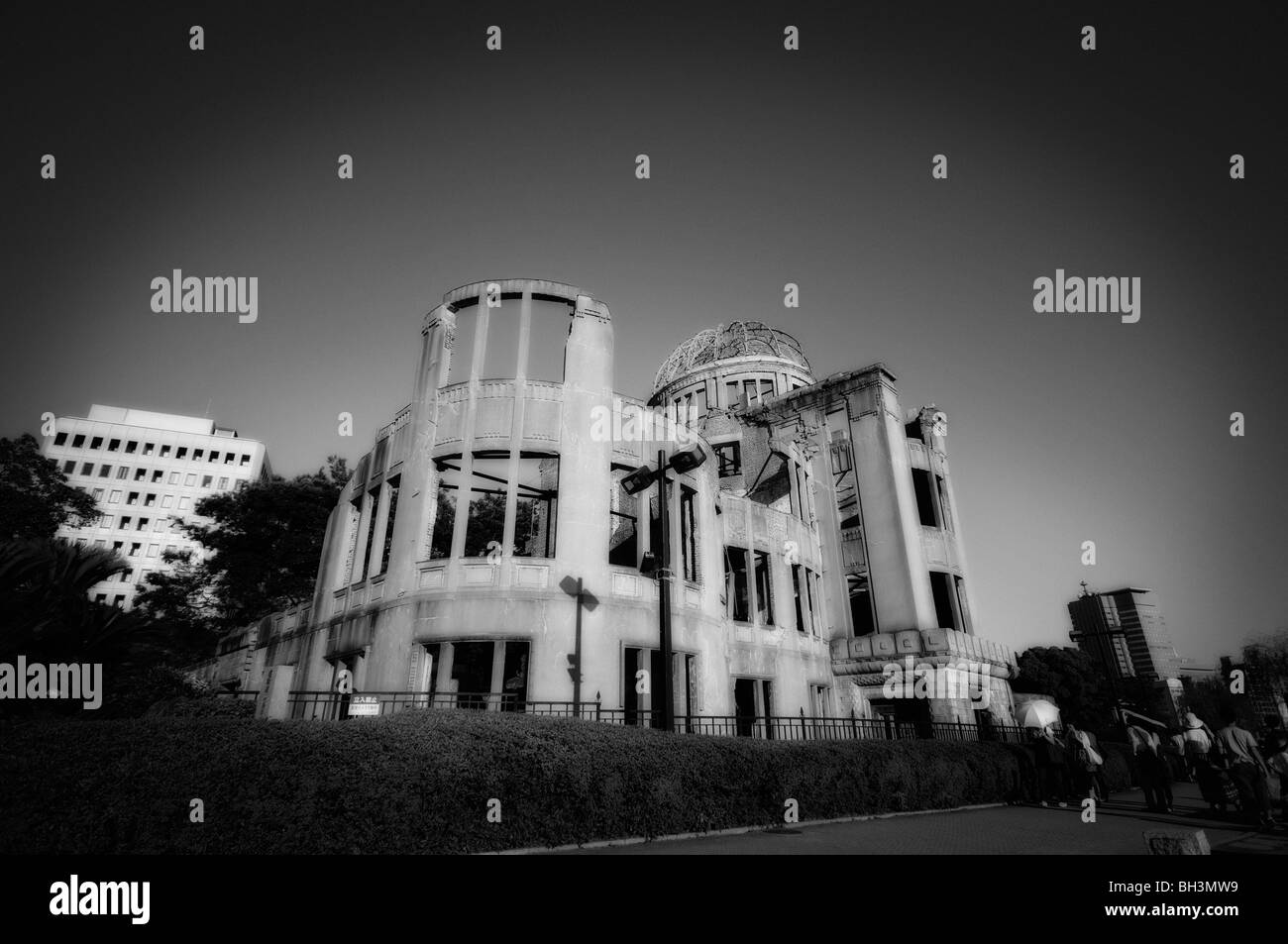 Genbaku Domu (Hiroshima Peace Memorial, aka der Atomic Bomb Dome oder a-Bomb Dome). Hiroshima. Japan Stockfoto