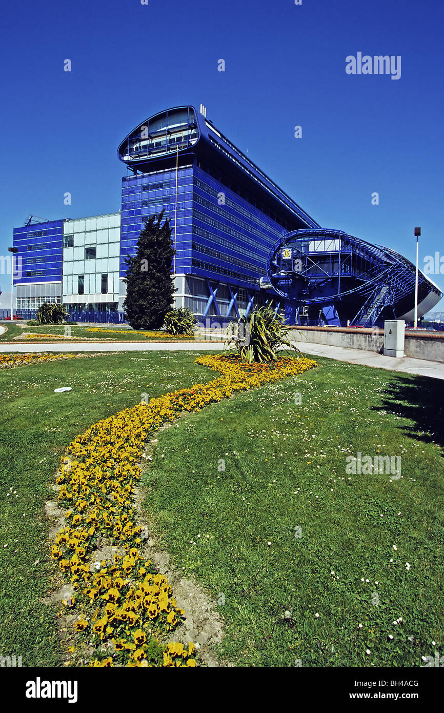 ABTEILUNGS VERWALTUNGSBÜROS (GENERALRAT DES BOUCHES-DU-RHÔNE), MARSEILLE, BOUCHES-DU-RHÔNE (13), FRANKREICH Stockfoto