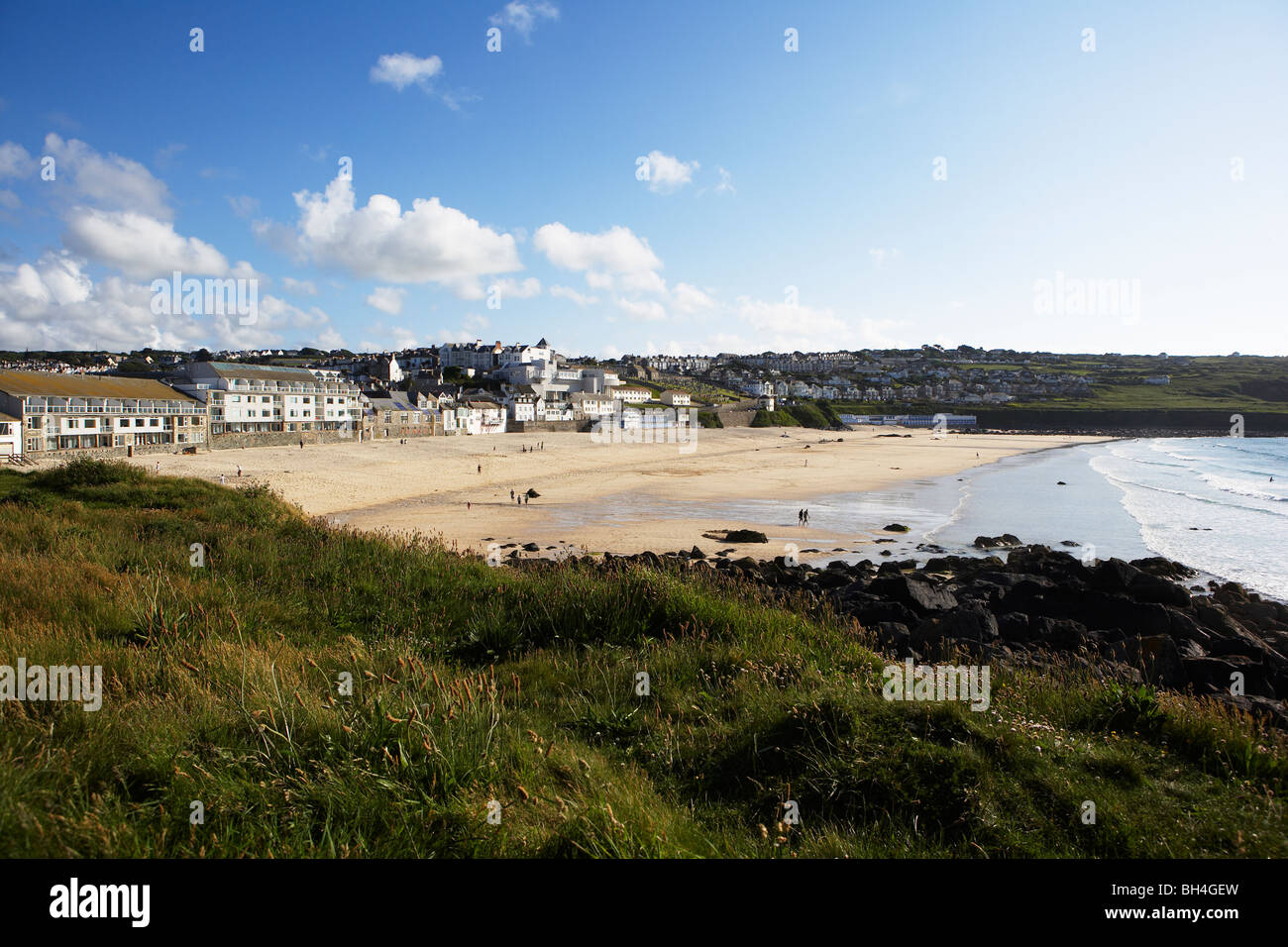 Porthmeor Beach, St. Ives, Cornwall, England Stockfoto