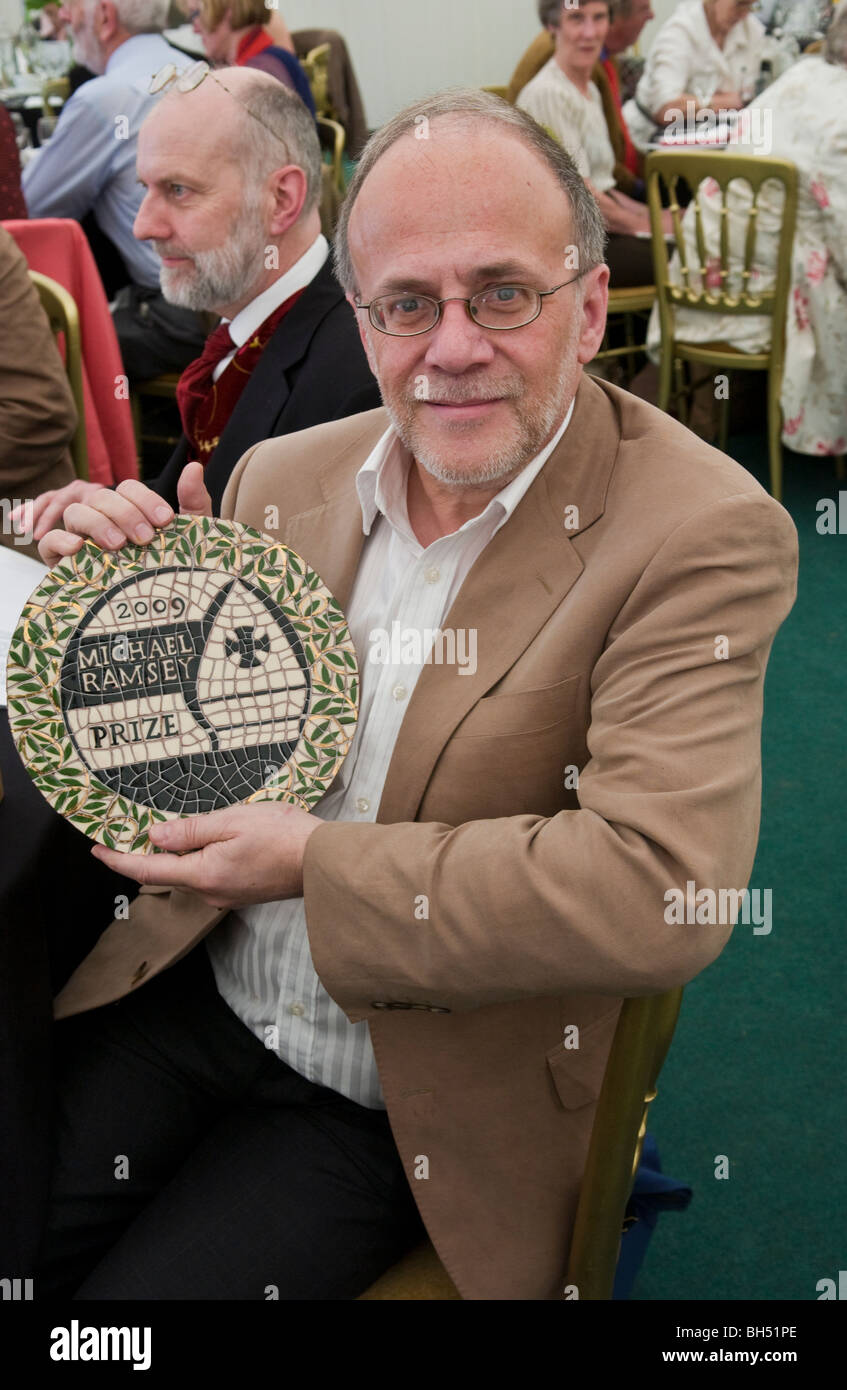 Die Michael Ramsey-Preisträger Richard Bauckham Hay Festival 2009. Stockfoto