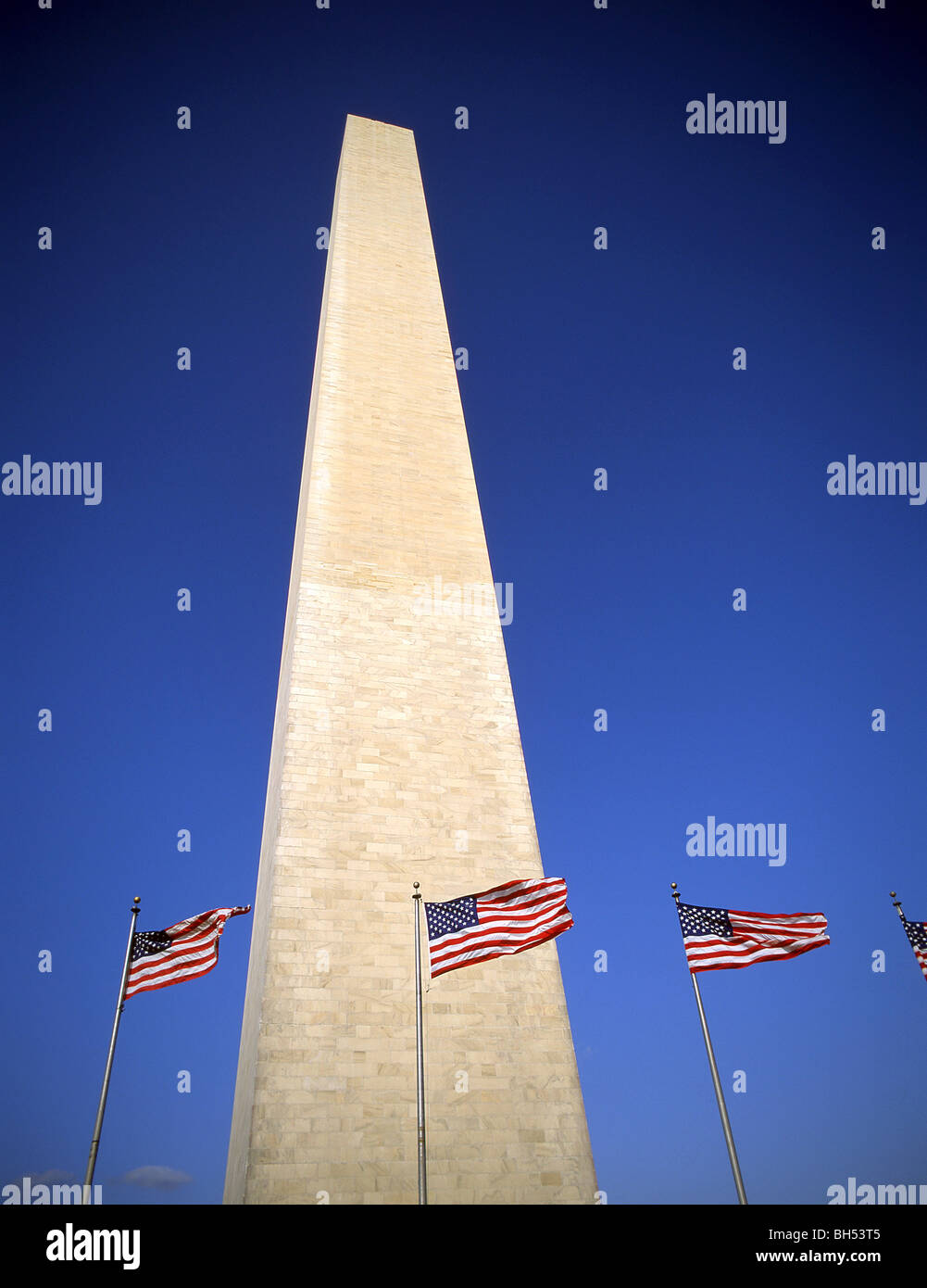 Washington Monument, Washington DC, Vereinigte Staaten von Amerika Stockfoto