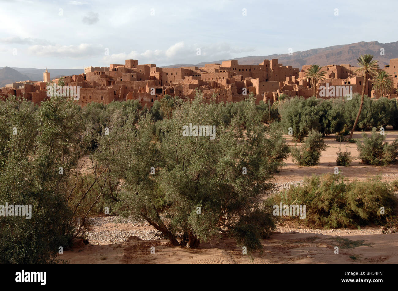 Alte Dorf in Marokko Stockfoto