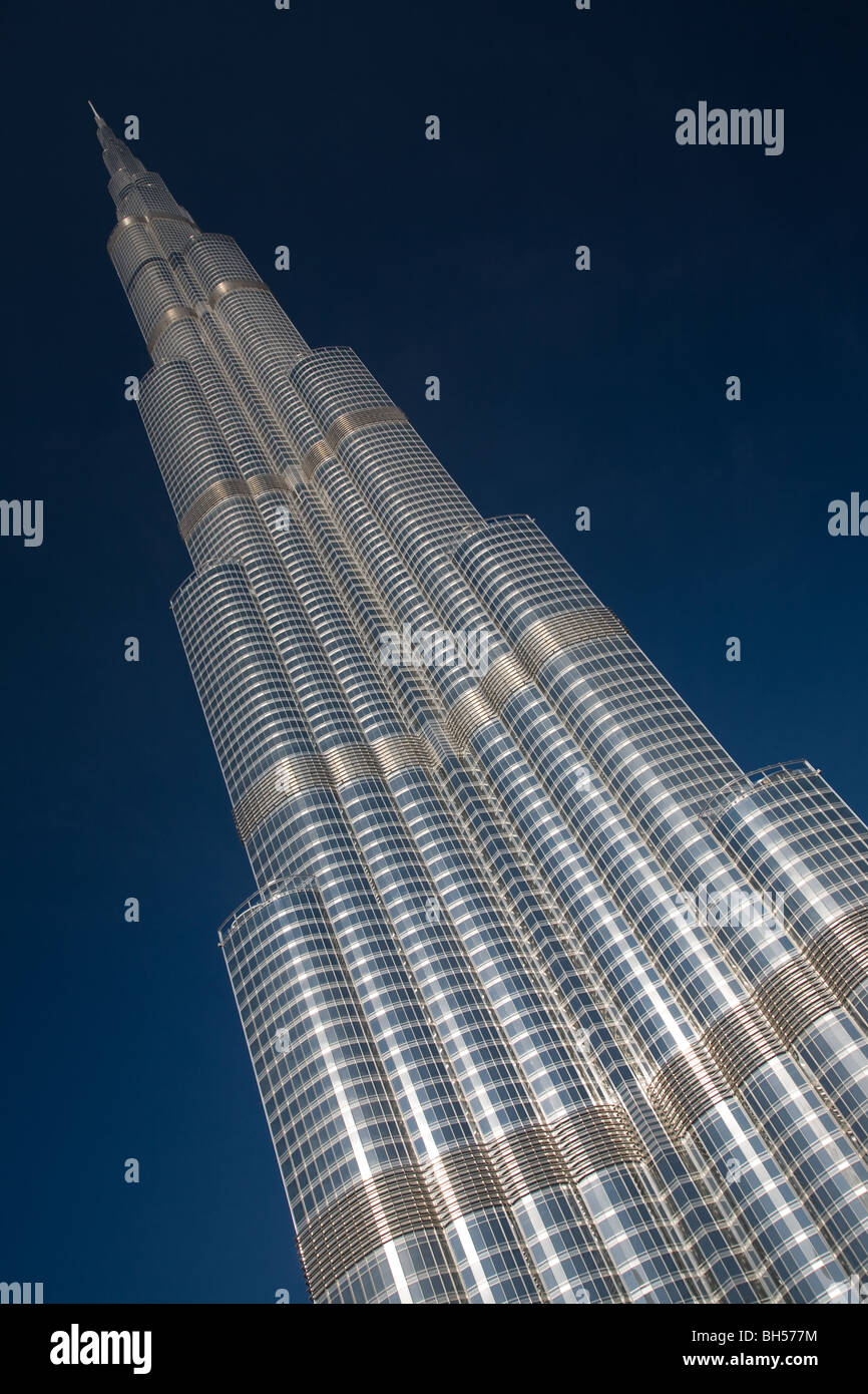 Burj Khalifa Welten höchste höchste Gebäude Dubai SEAT2 Stockfoto