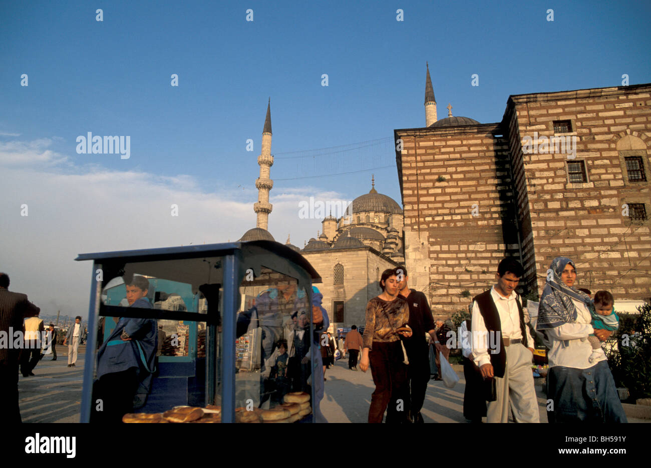Türkei, Istanbul. Rustem Pasa; Moschee Stockfoto