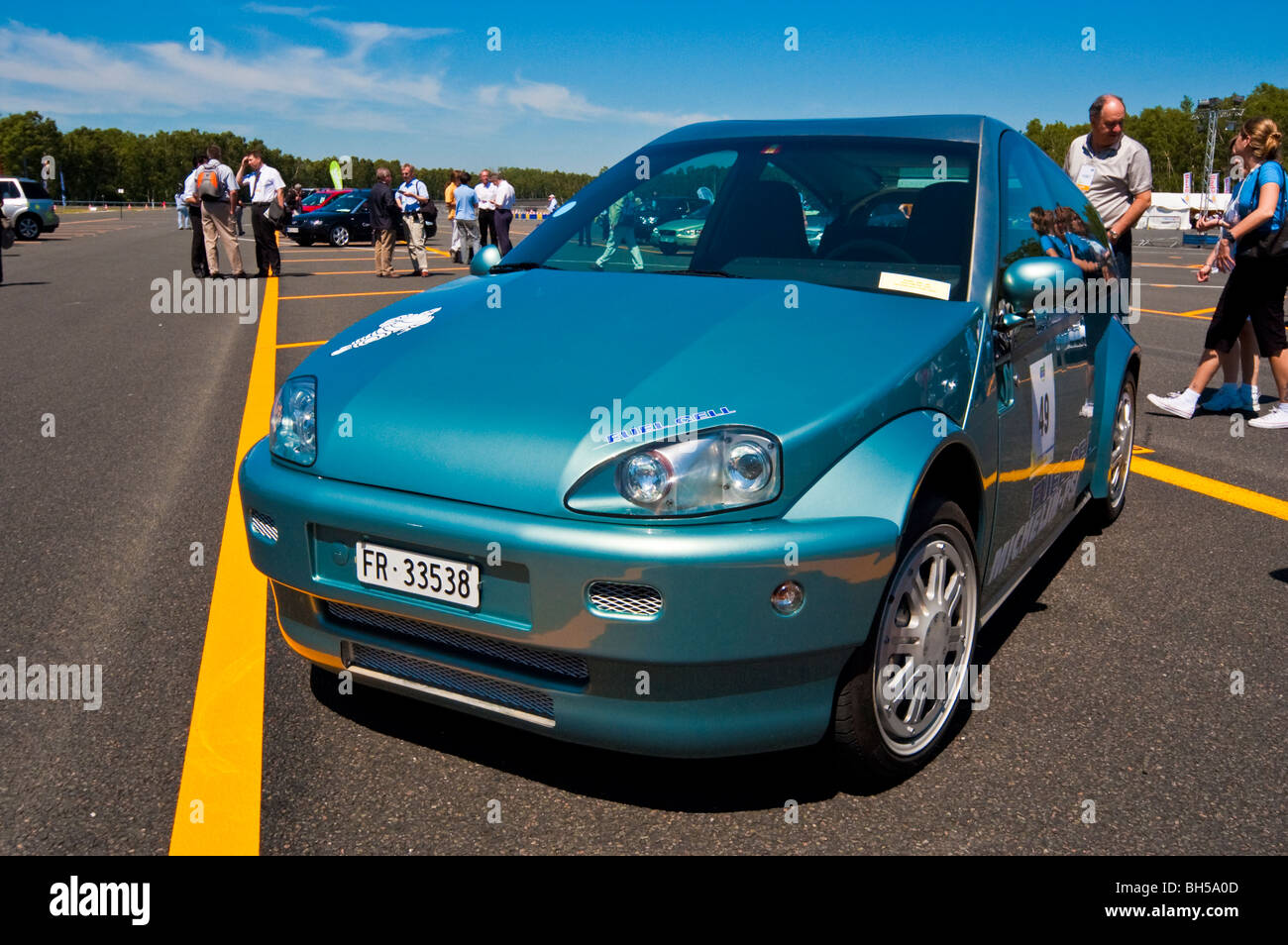 Michelin/PSI-Konzept-HY-LIGHT Brennstoffzellen-Fahrzeug auf Challenge Bibendum 2006, Paris, Frankreich Stockfoto