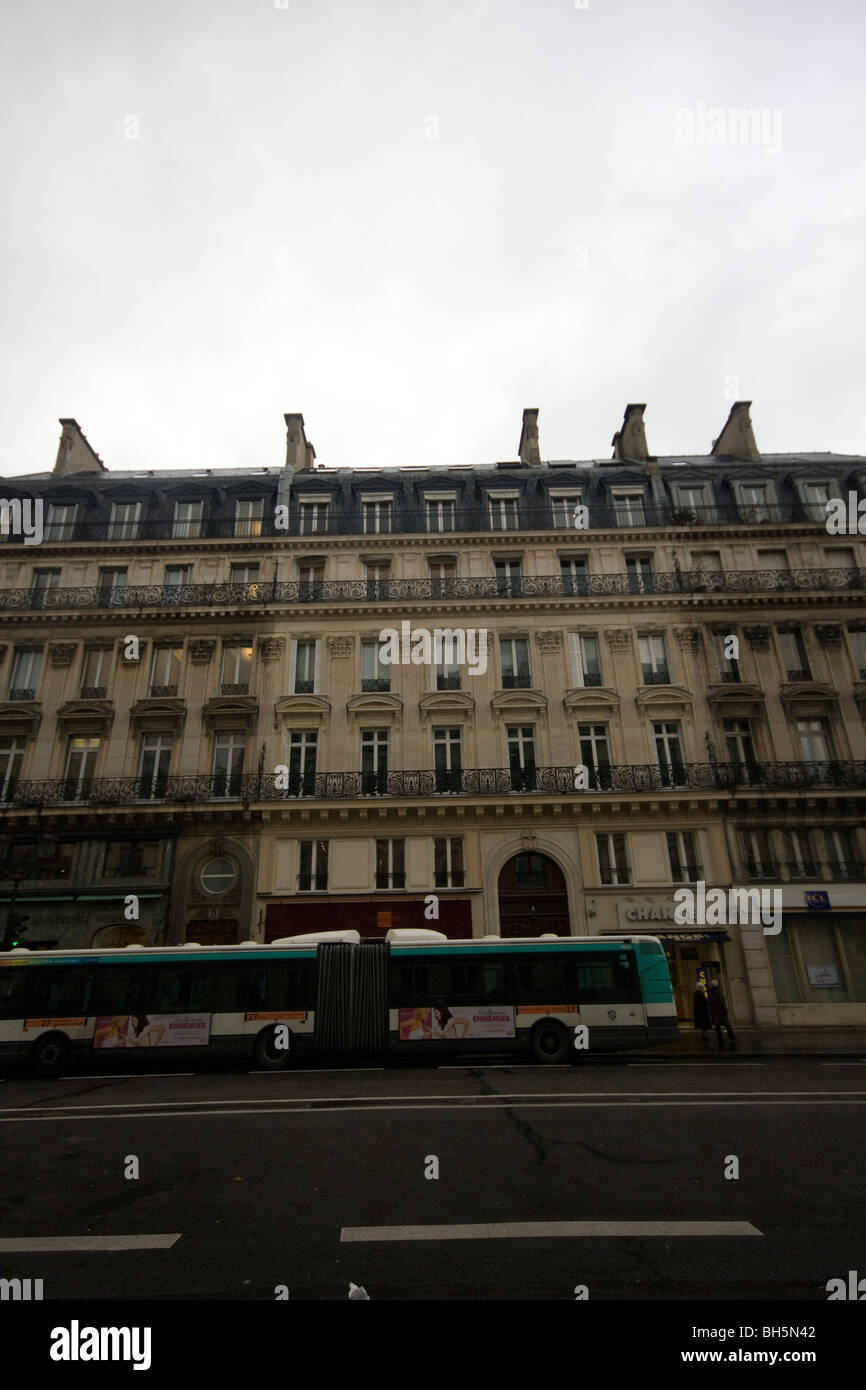 Paris-Gebäude, klassische Architektur Stockfoto