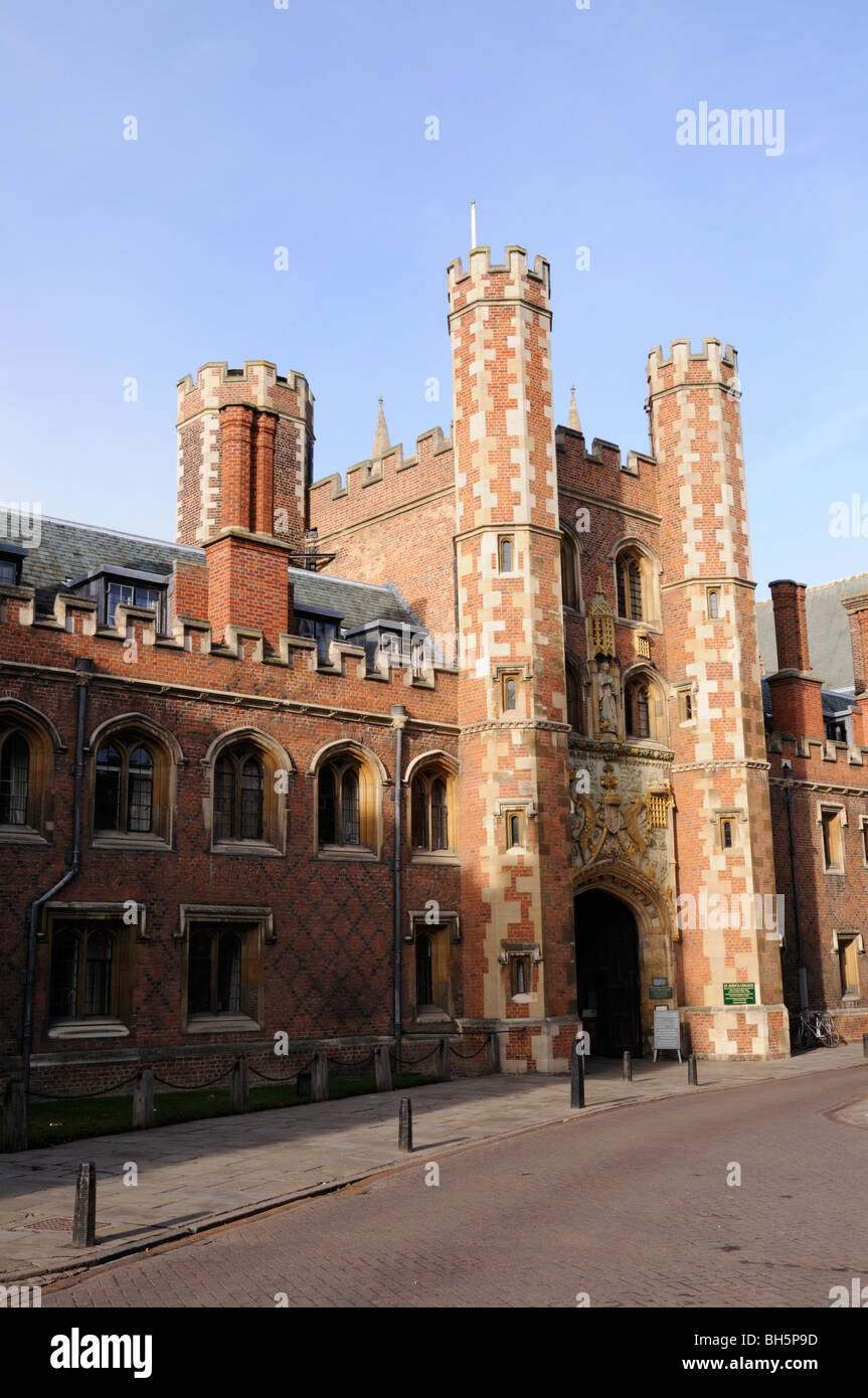 England; Cambridge; St. Johns College Stockfoto