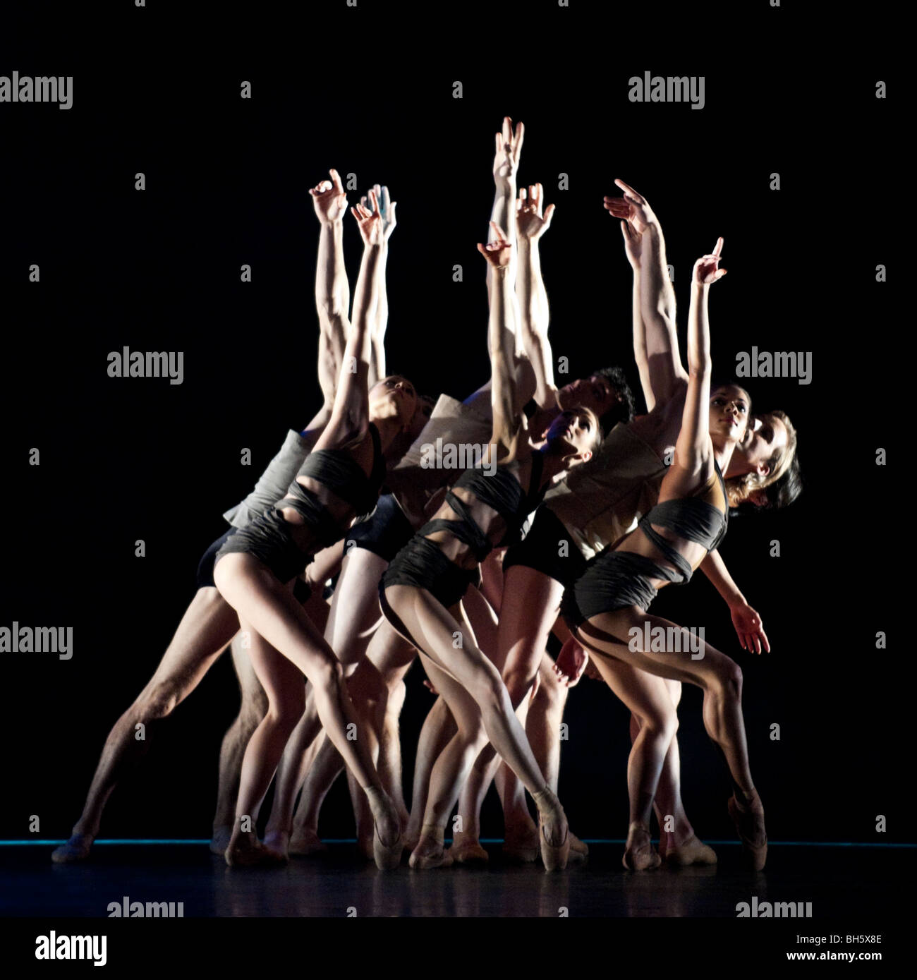 Birmingham Royal Ballet. Quantensprünge. E = MC ². Mass. Stockfoto