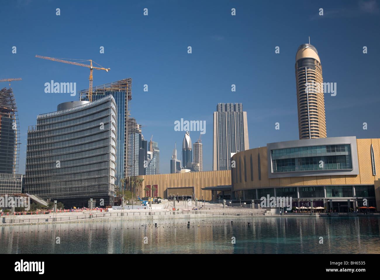Dubai Mall VAE Welten größte Mall außen SEAT2 Stockfoto