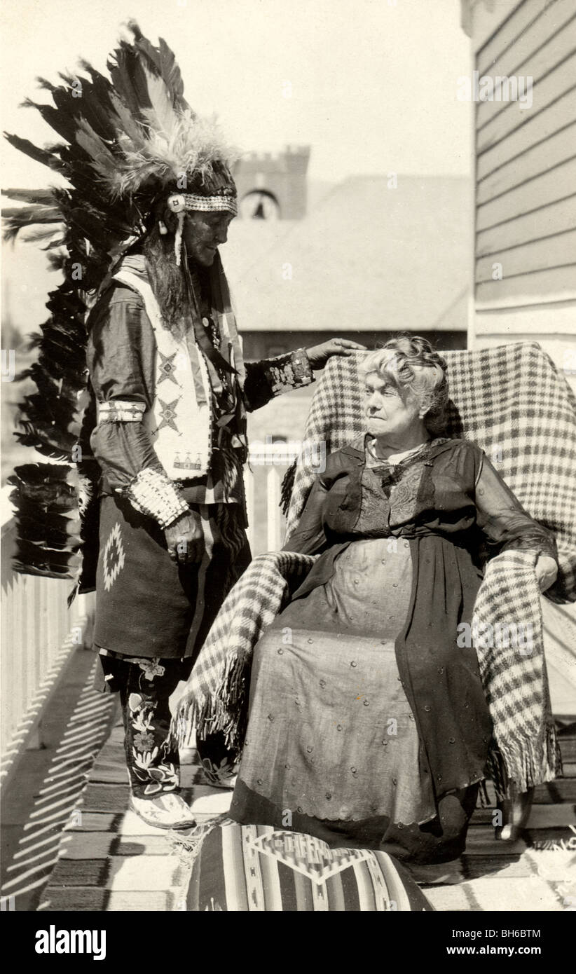 Die seltsamsten Odd Couple Stockfoto