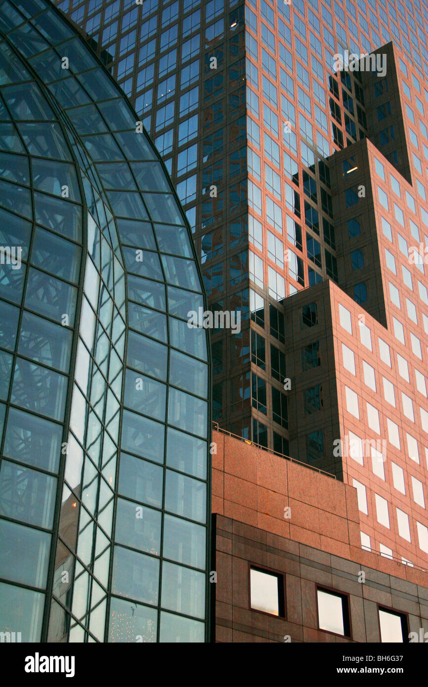 Wintergarten-Atrium World Financial Center Manhattan New York City USA Stockfoto