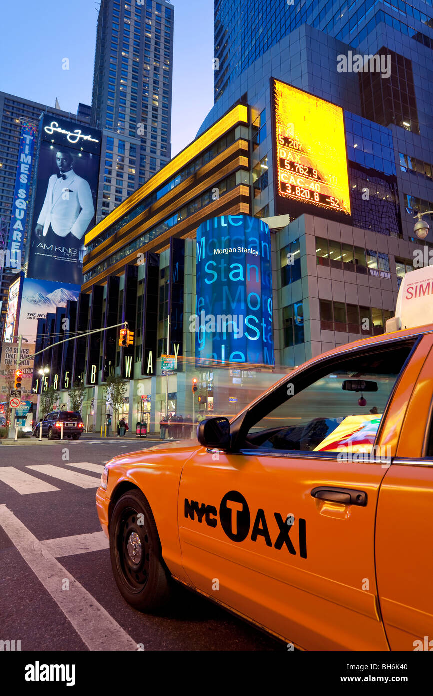USA, New York City, Manhattan, Times Square Stockfoto