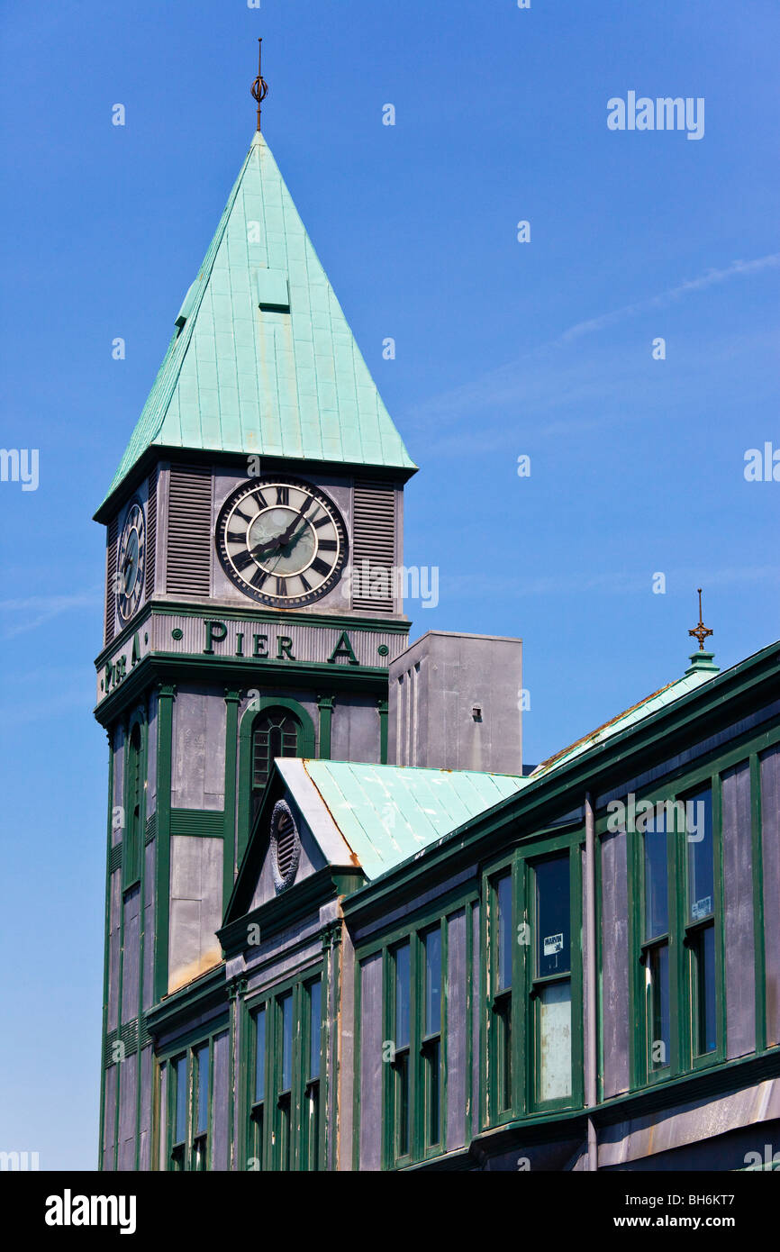 City Pier A im unteren Manhattan, New York City Stockfoto