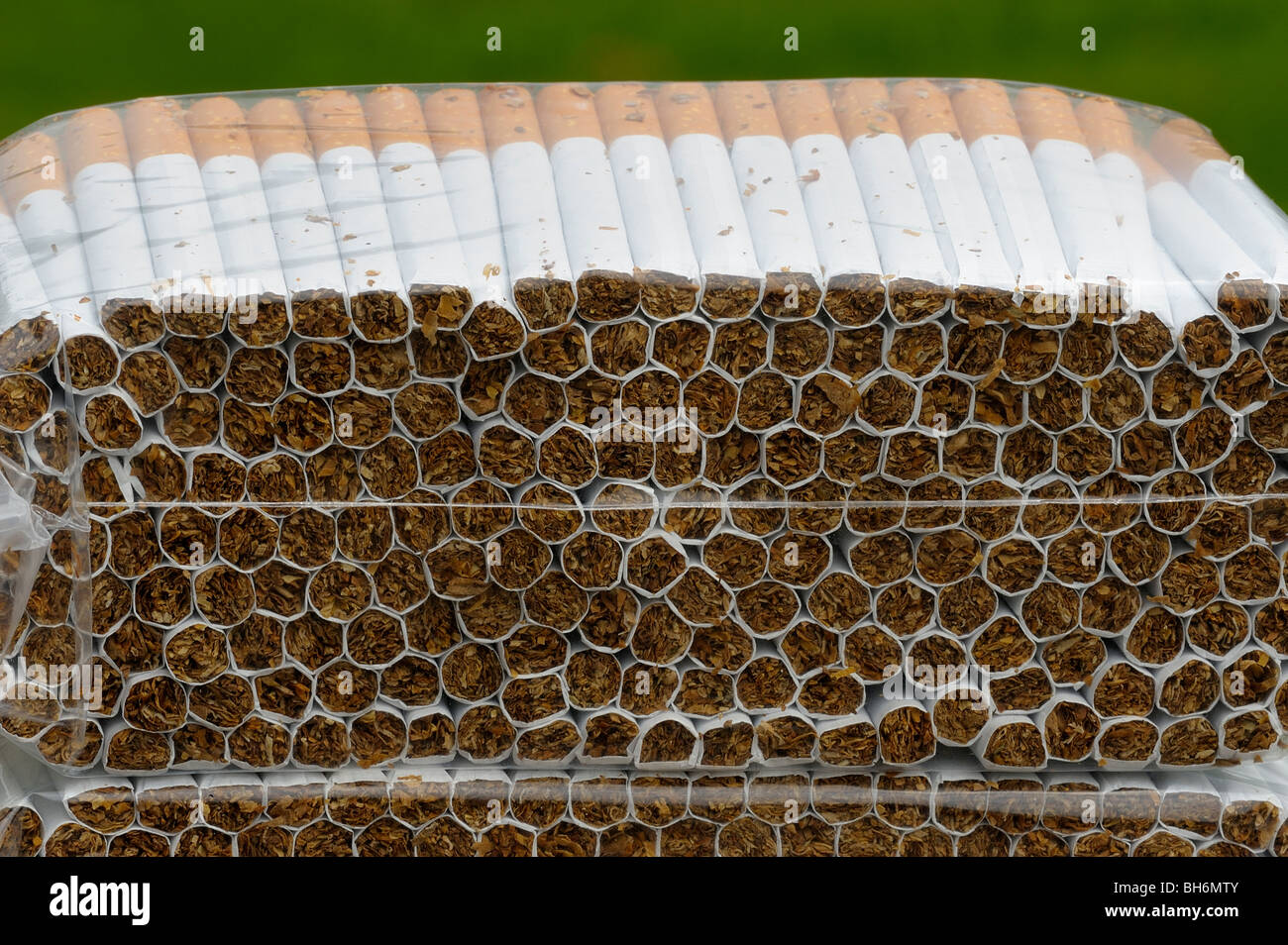 Pakete von Zigaretten "Tasche raucht", größere Sudbury, Ontario Stockfoto
