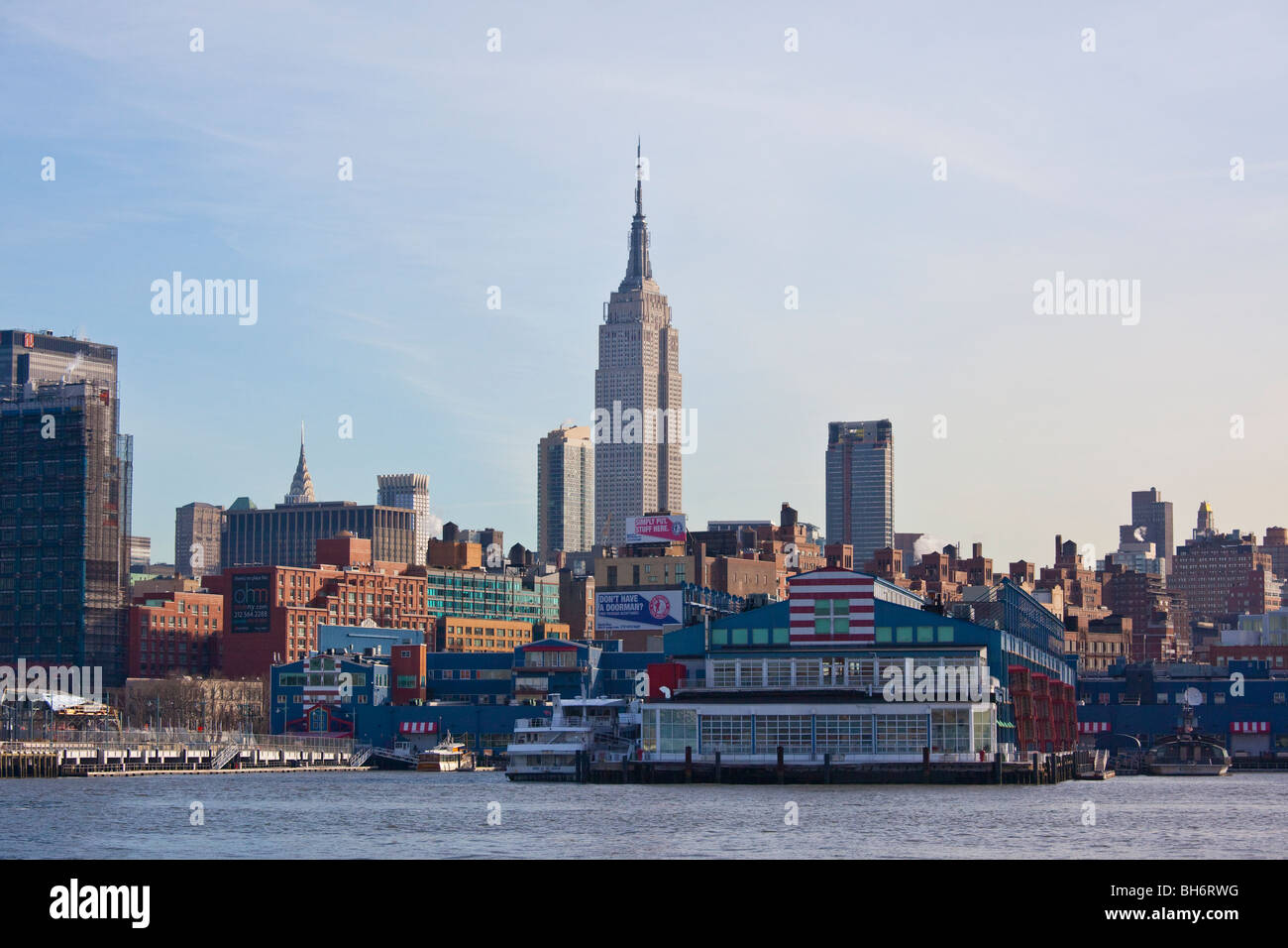 Chelsea Piers in Manhattan, New York City Stockfoto