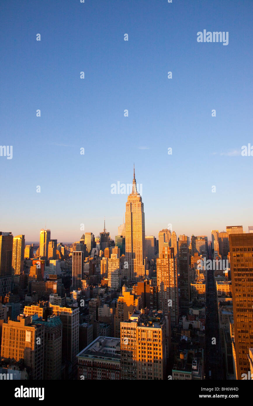 Empire State Building, New York City Stockfoto