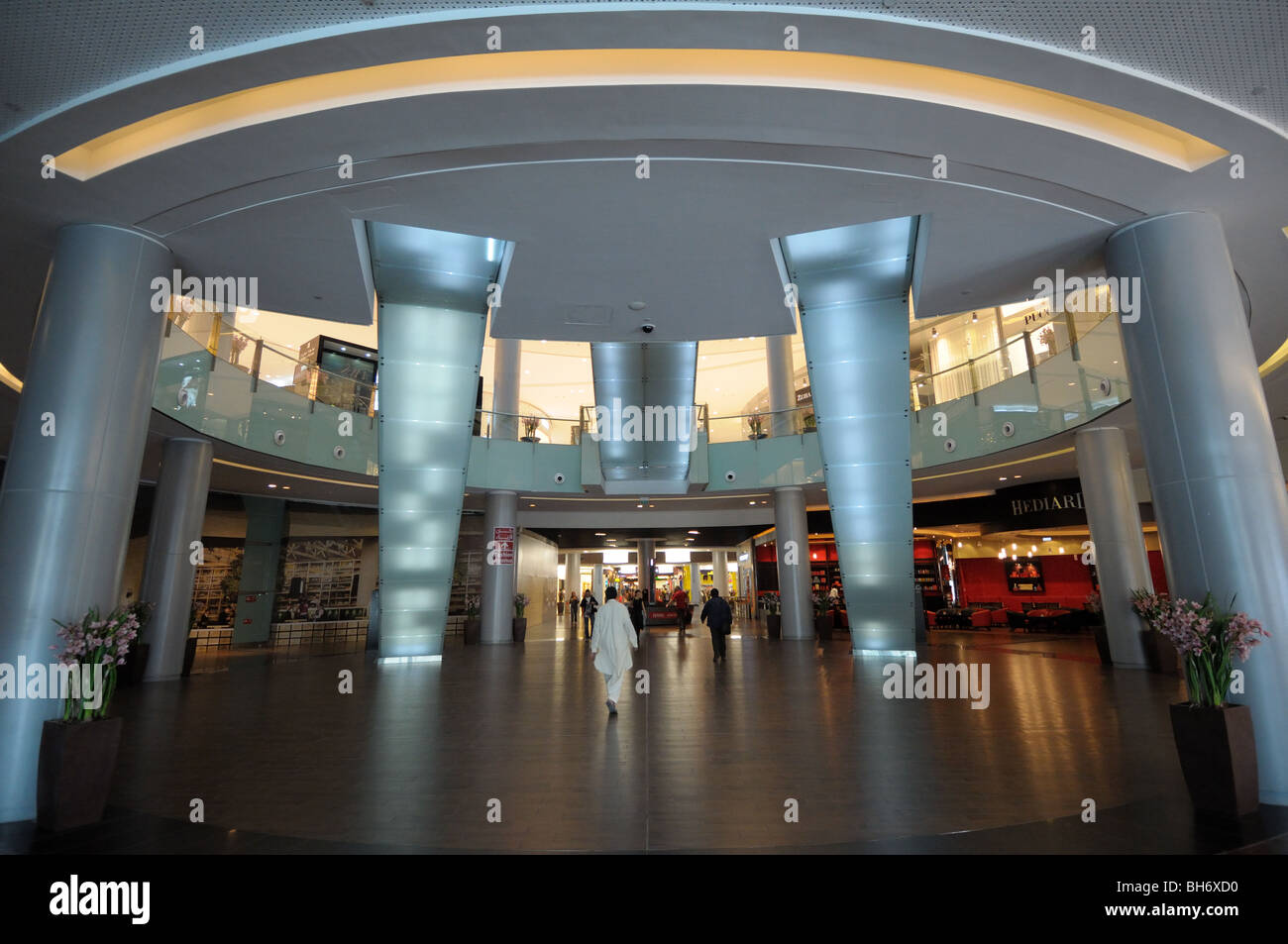 In der Dubai Mall, Welten größte Shopping-Mall. Dubai, Vereinigte Arabische Emirate Stockfoto