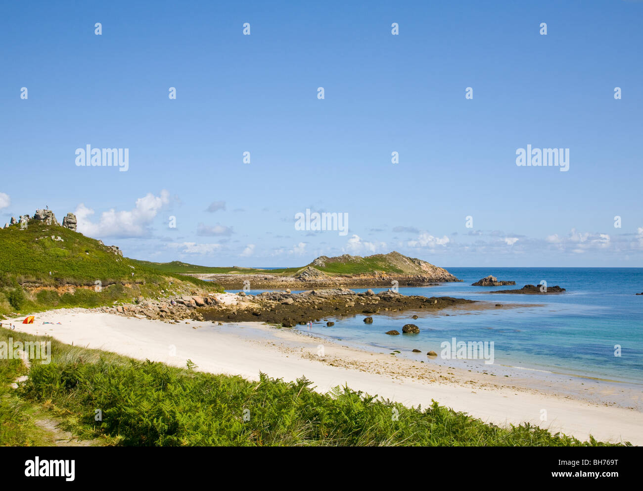 St. Martins - Strand - Isles Of Scilly Stockfoto