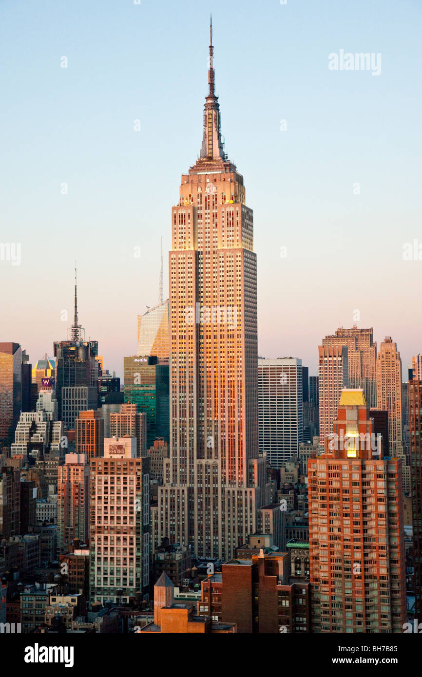 Empire State Building, New York City Stockfoto