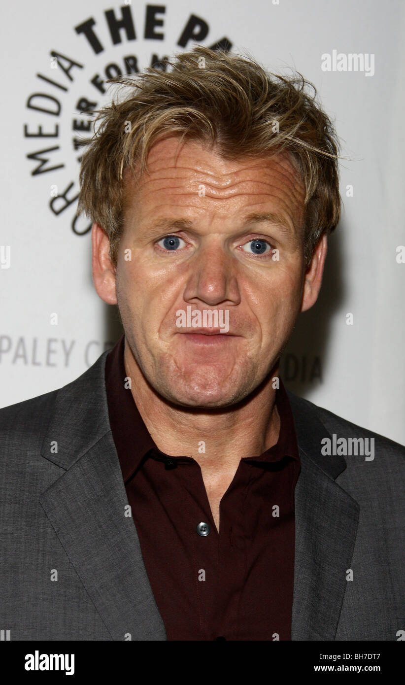 GORDON RAMSAY eine Nacht IN HELLS KITCHEN auf die PALEY Mitte BEVERLY HILLS LOS ANGELES USA 20. November 2007 Stockfoto