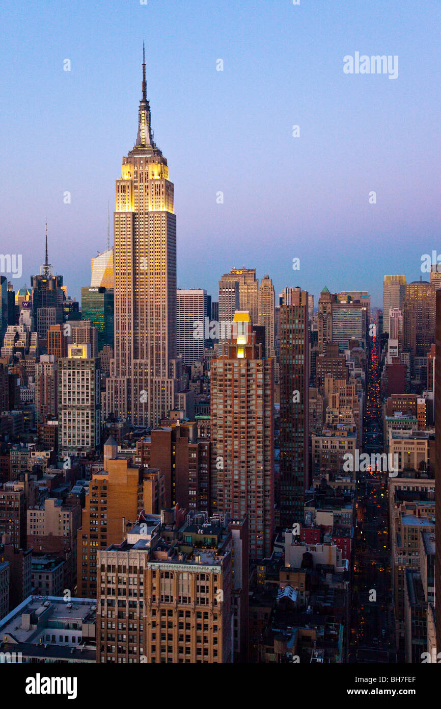 Empire State Building, New York City Stockfoto