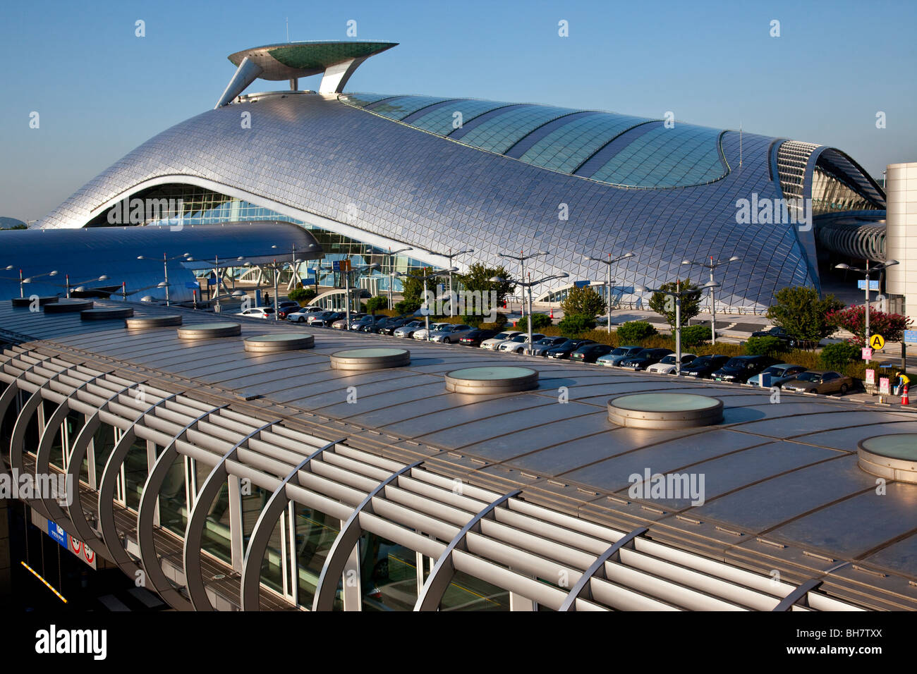 Incheon International Airport in Seoul Südkorea Stockfoto