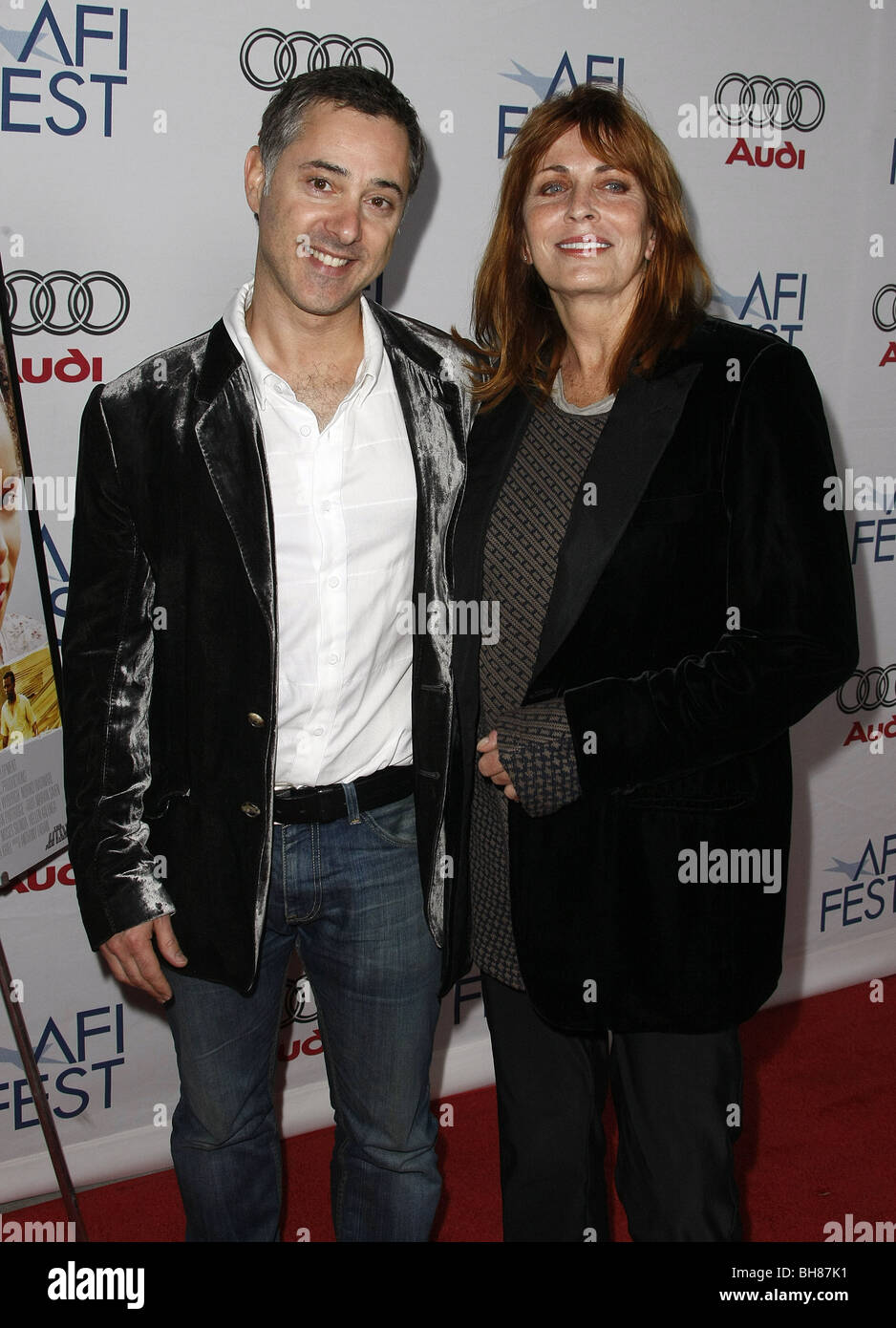 ANTHONY FABIAN JOANNA CASSIDY DIREKTOR & SCHAUSPIELERIN HOLLYWOOD LOS ANGELES CA USA 11.03.2008 Stockfoto