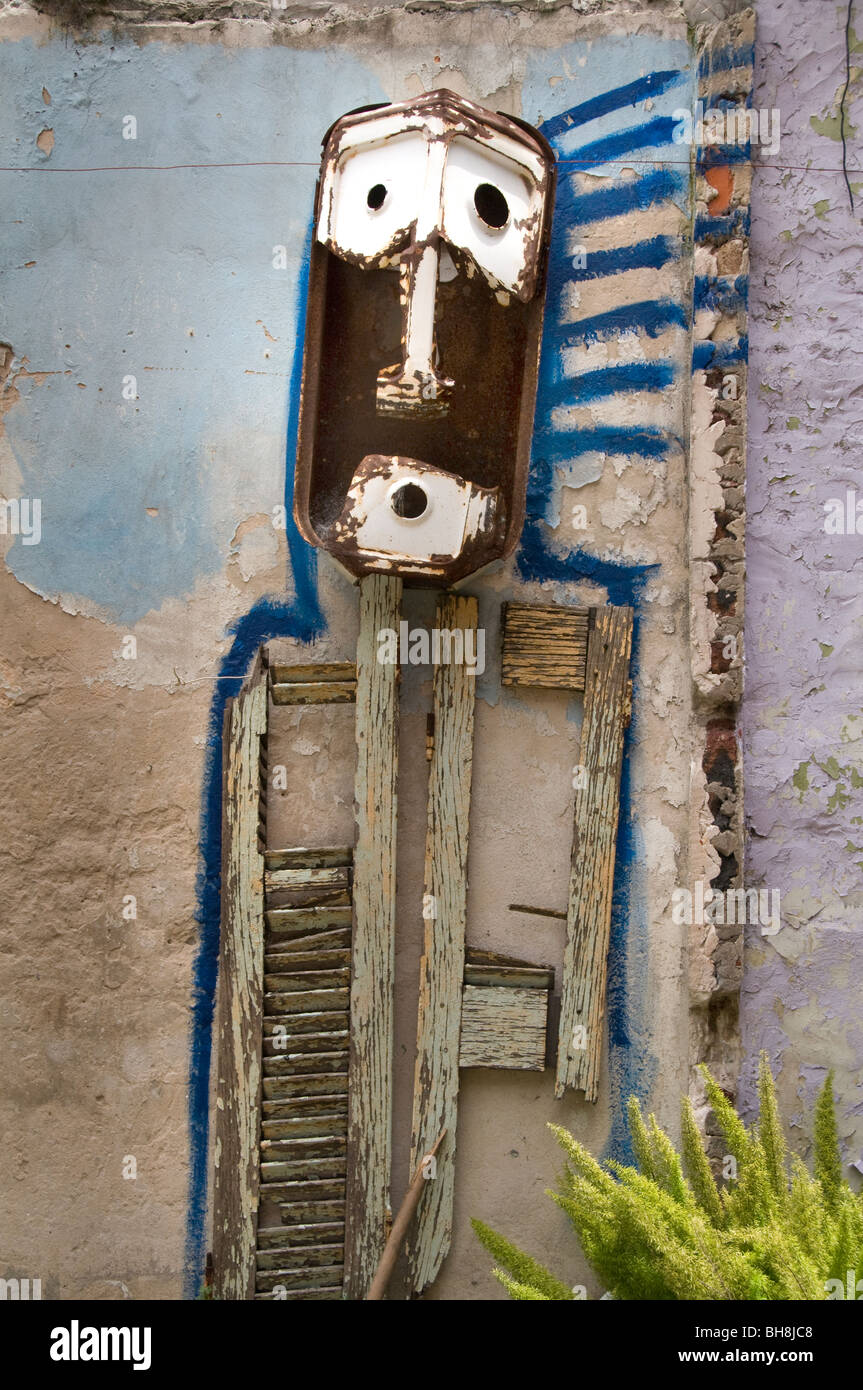 Buenos Aires La Boca El Caminito Malerei Stadt Kunst Stockfoto