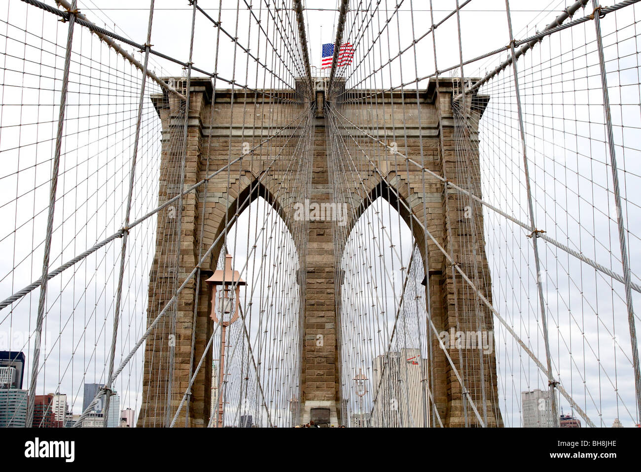 Brooklyn Bridge, New York City Stockfoto
