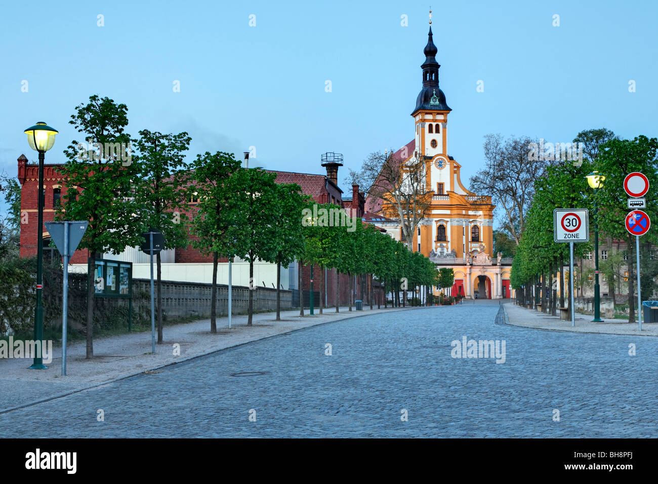 Abtei Kirche St. Marien in Neuzelle Abbey, Neuzelle, Brandenburg, Deutschland, Europa Stockfoto