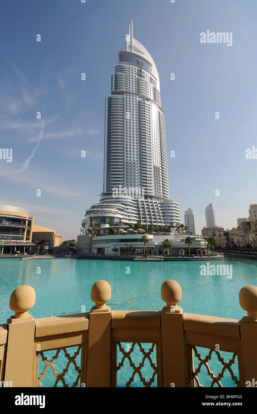 Adresse Hotel in Dubai, Vereinigte Arabische Emirate Stockfoto