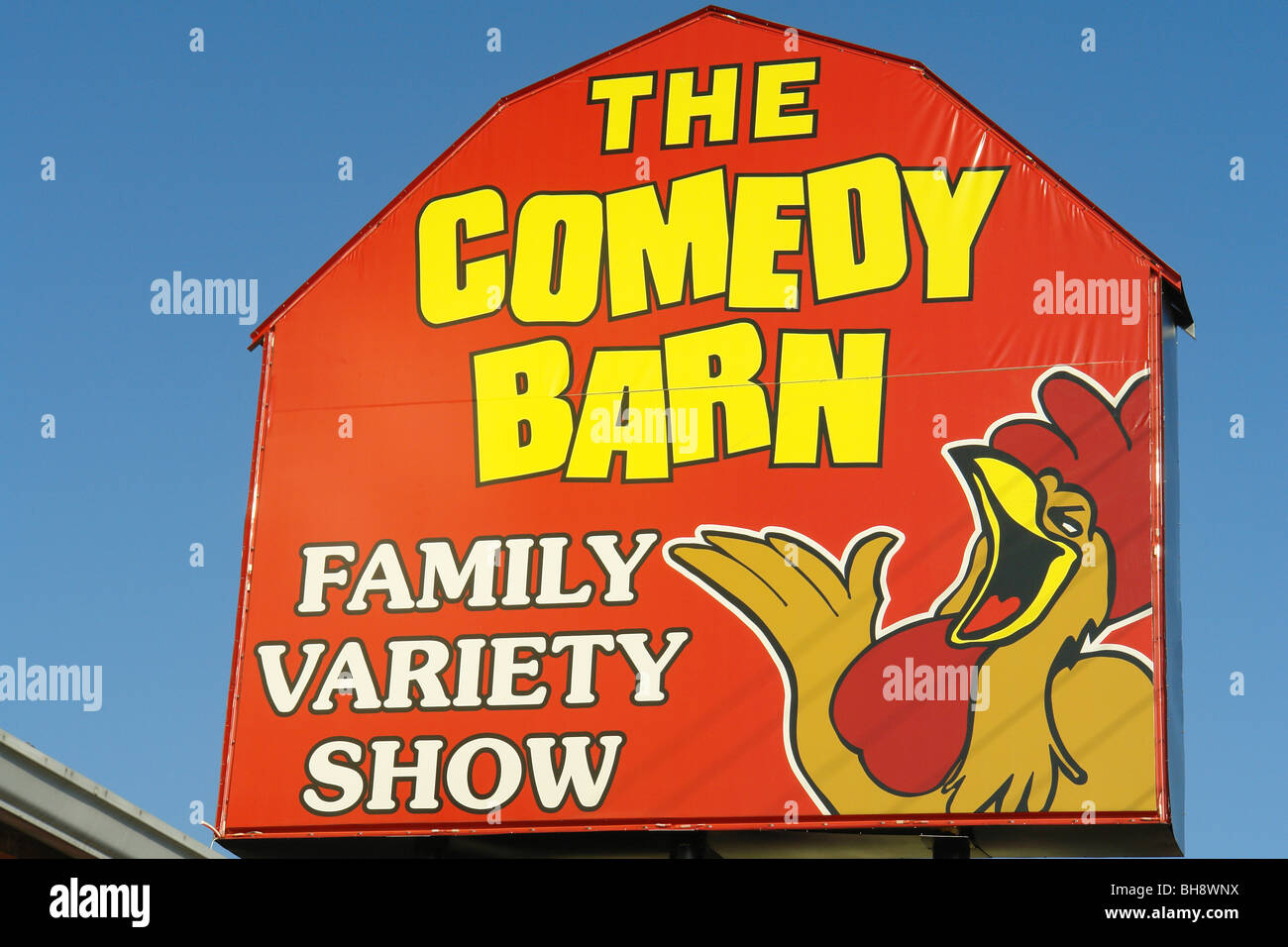 AJD63878, Pigeon Forge, TN, Tennessee, der Comedy Scheune Familie Varieté-Show Stockfoto