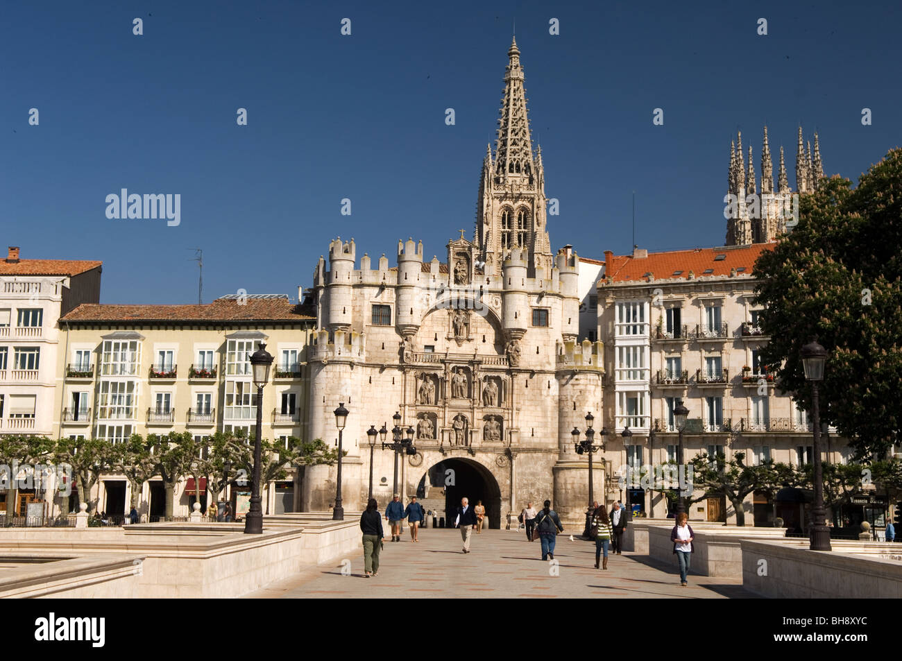 Burgos, Kastilien-León, Spanien Stockfoto