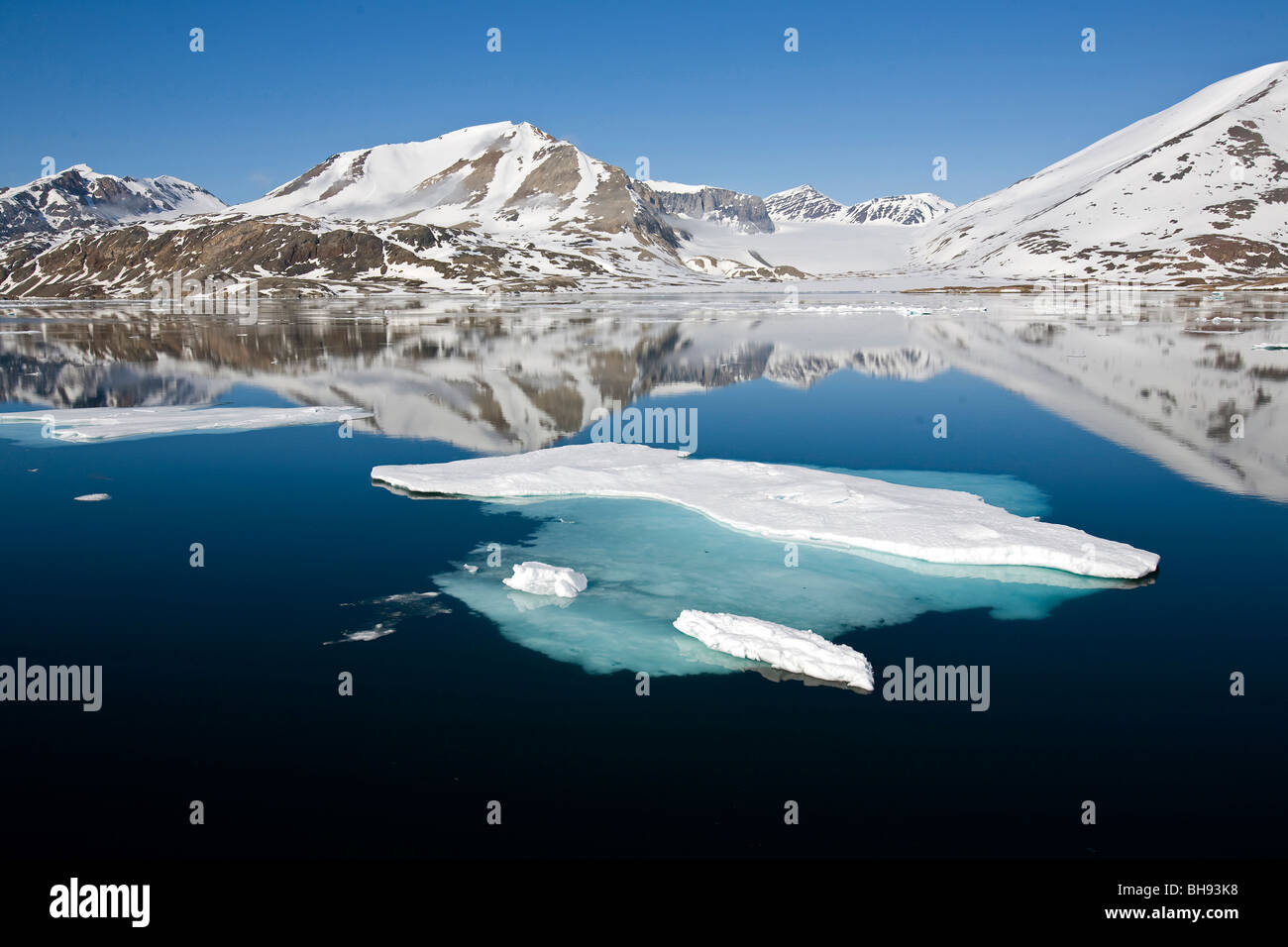 Eindrücke von Spitzbergen, Spitzbergen, Svalbard-Archipel, Norwegen Stockfoto