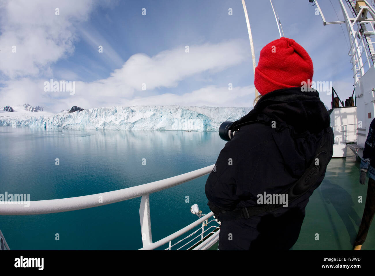 Kreuzfahrt nach Spitzbergen, Spitzbergen, Svalbard-Archipel, Norwegen Stockfoto