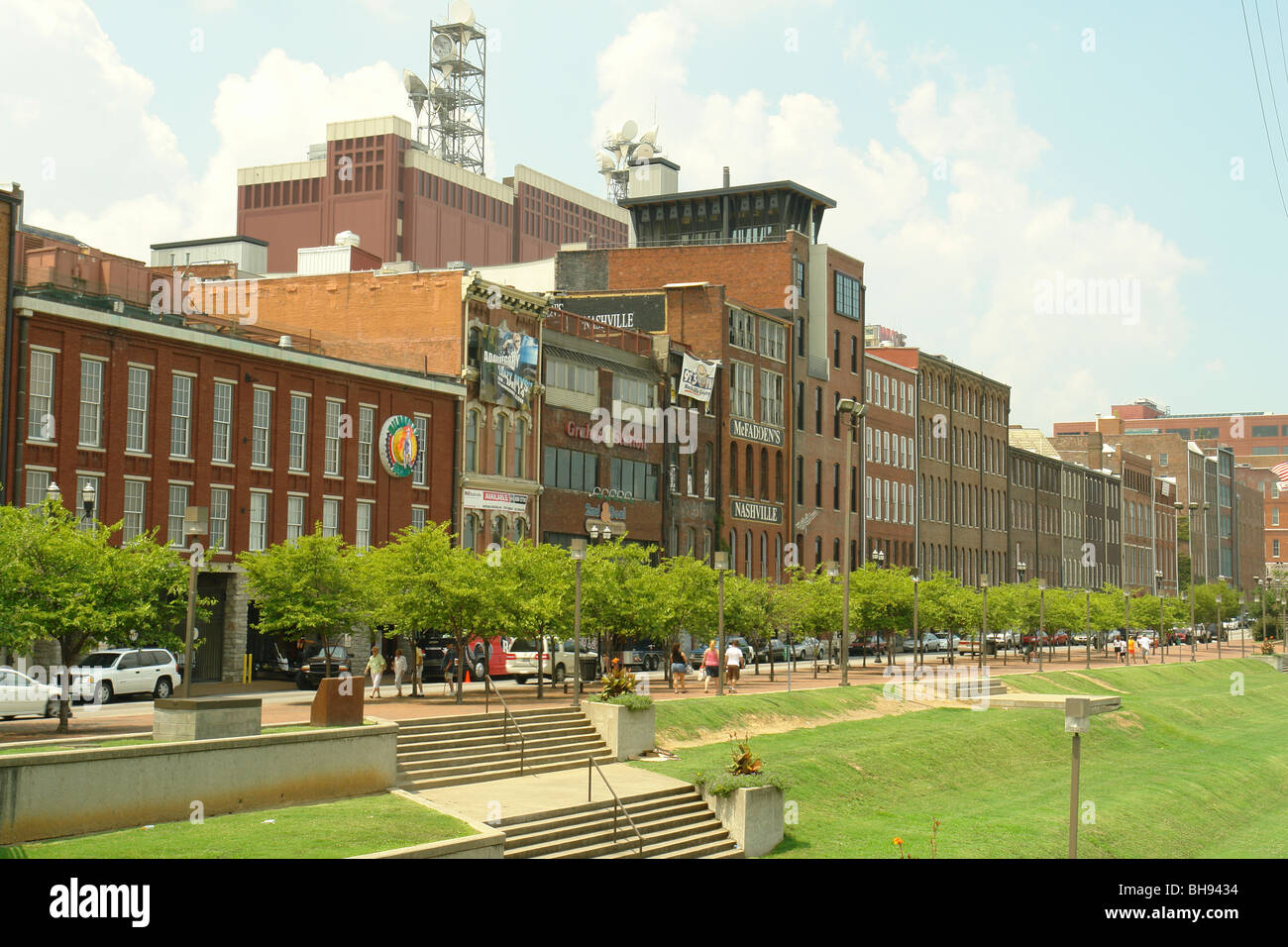 AJD65305, Nashville, TN, Tennessee, Innenstadt Stockfoto