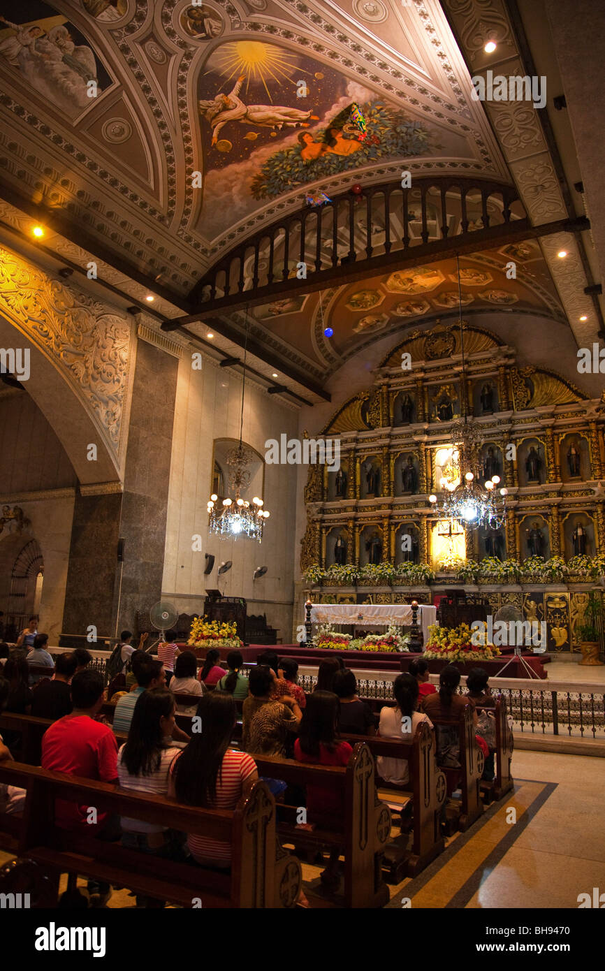 Santo Nino de Cebu Basilika Stockfoto