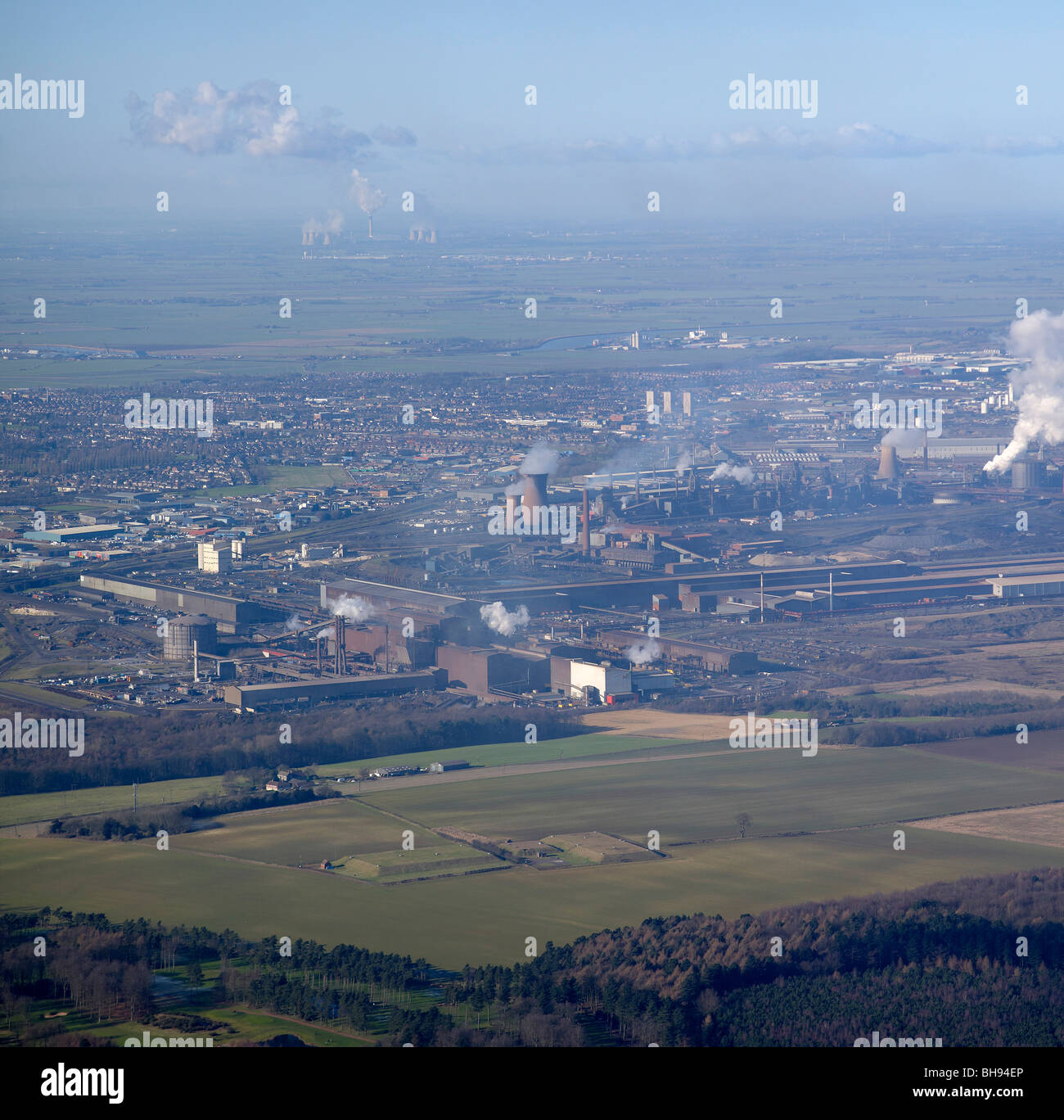 British Steel, Scunthorpe Nordengland Stockfoto