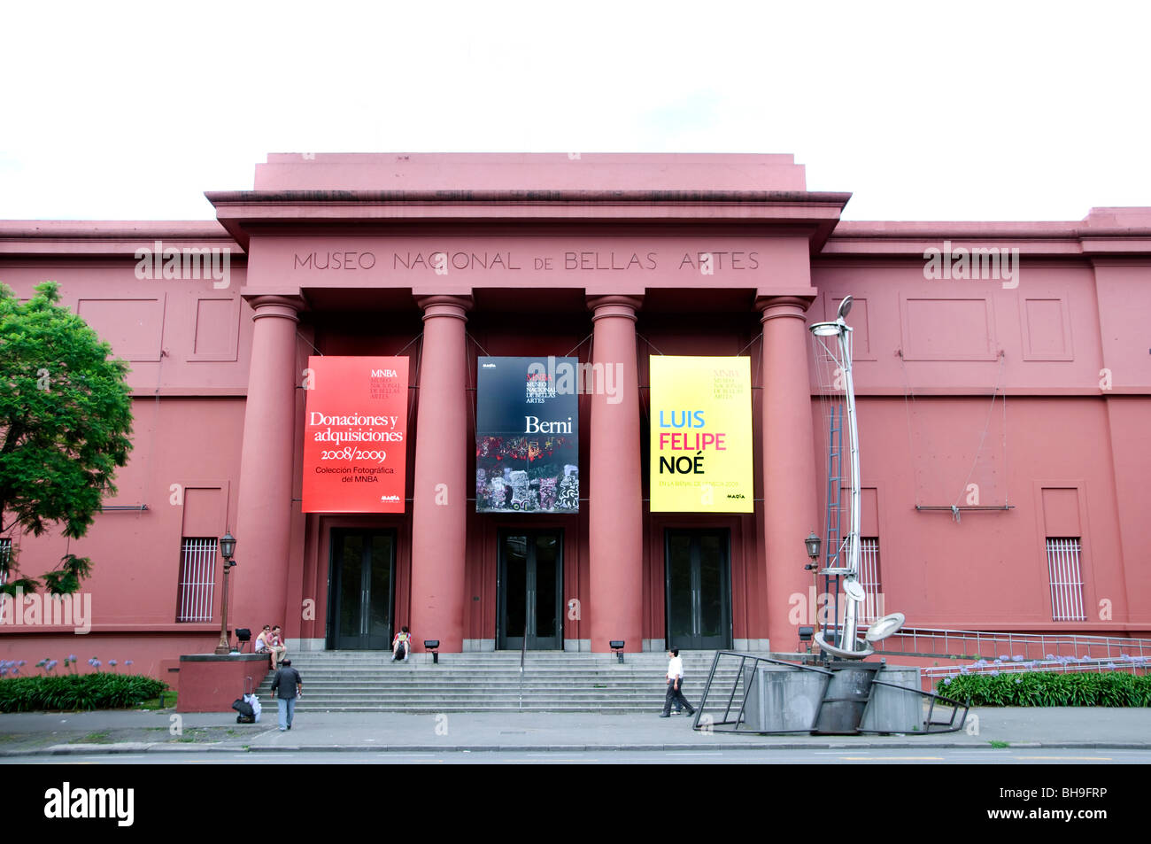 Fine Arts Museum Museo Nacional de Bellas Artes Buenos Aires Argentinien Stadt Stockfoto