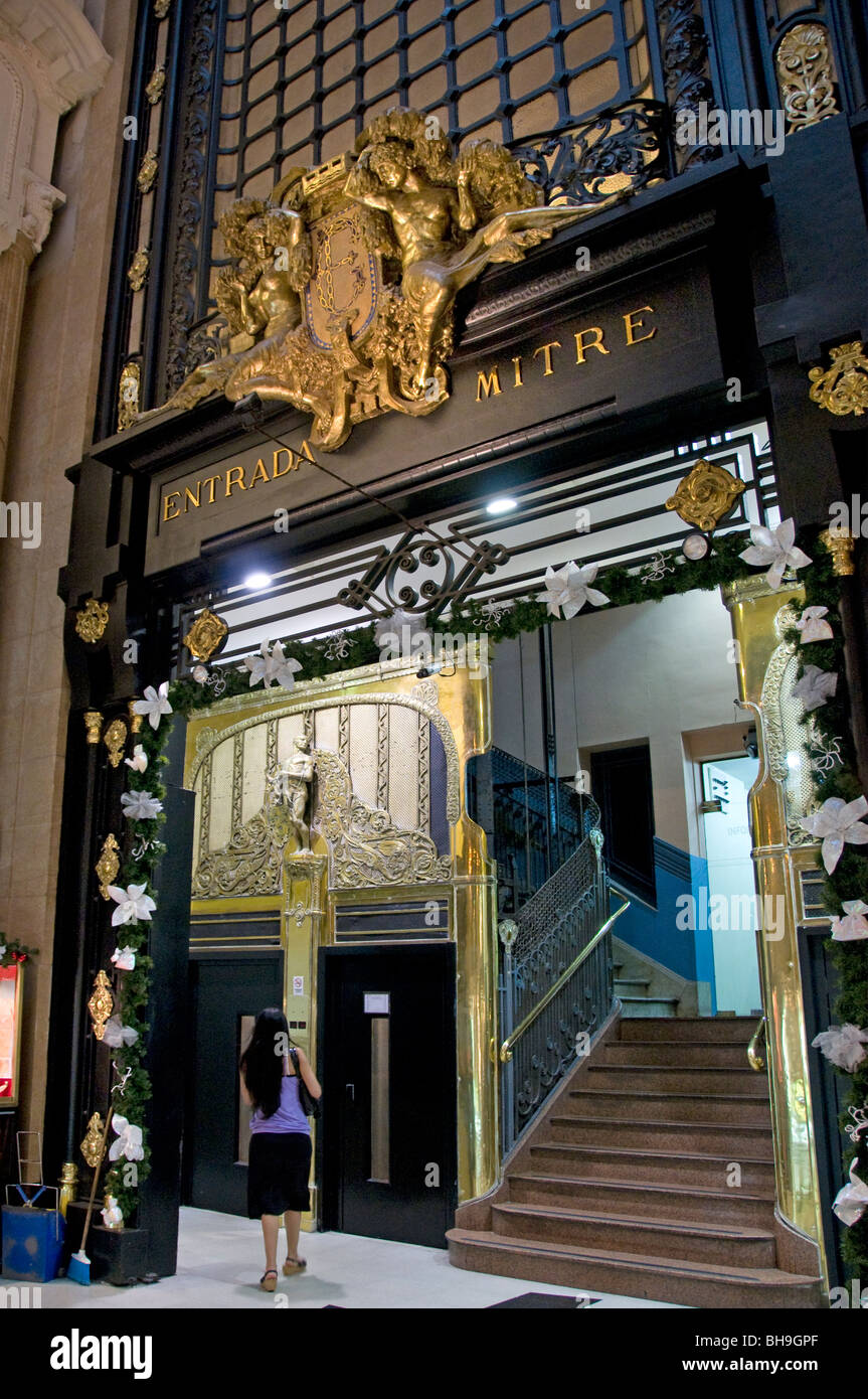 Galeria Guemes Buenos Aires Avenida Avenue Florida Argentinien City Shopping Street Stockfoto