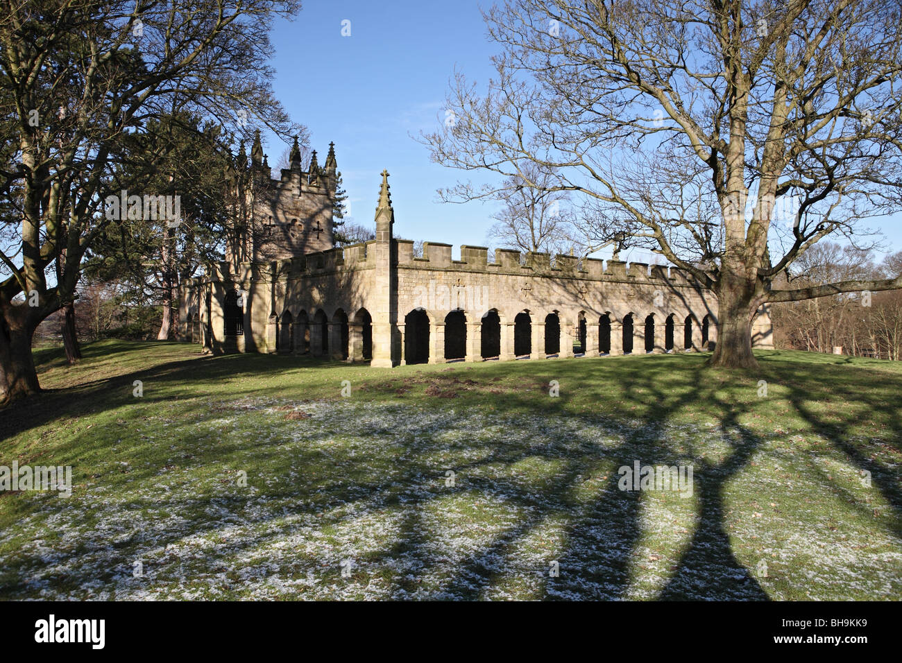 Das Reh, das Haus, Auckland Castle Estate, Bishop Auckland, England, Großbritannien Stockfoto