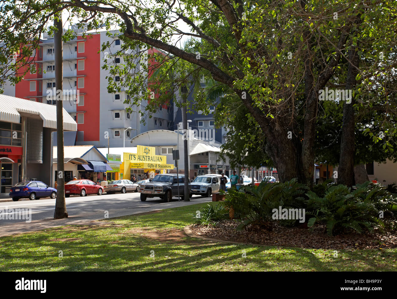 Darwin-Stadtpark Stockfoto