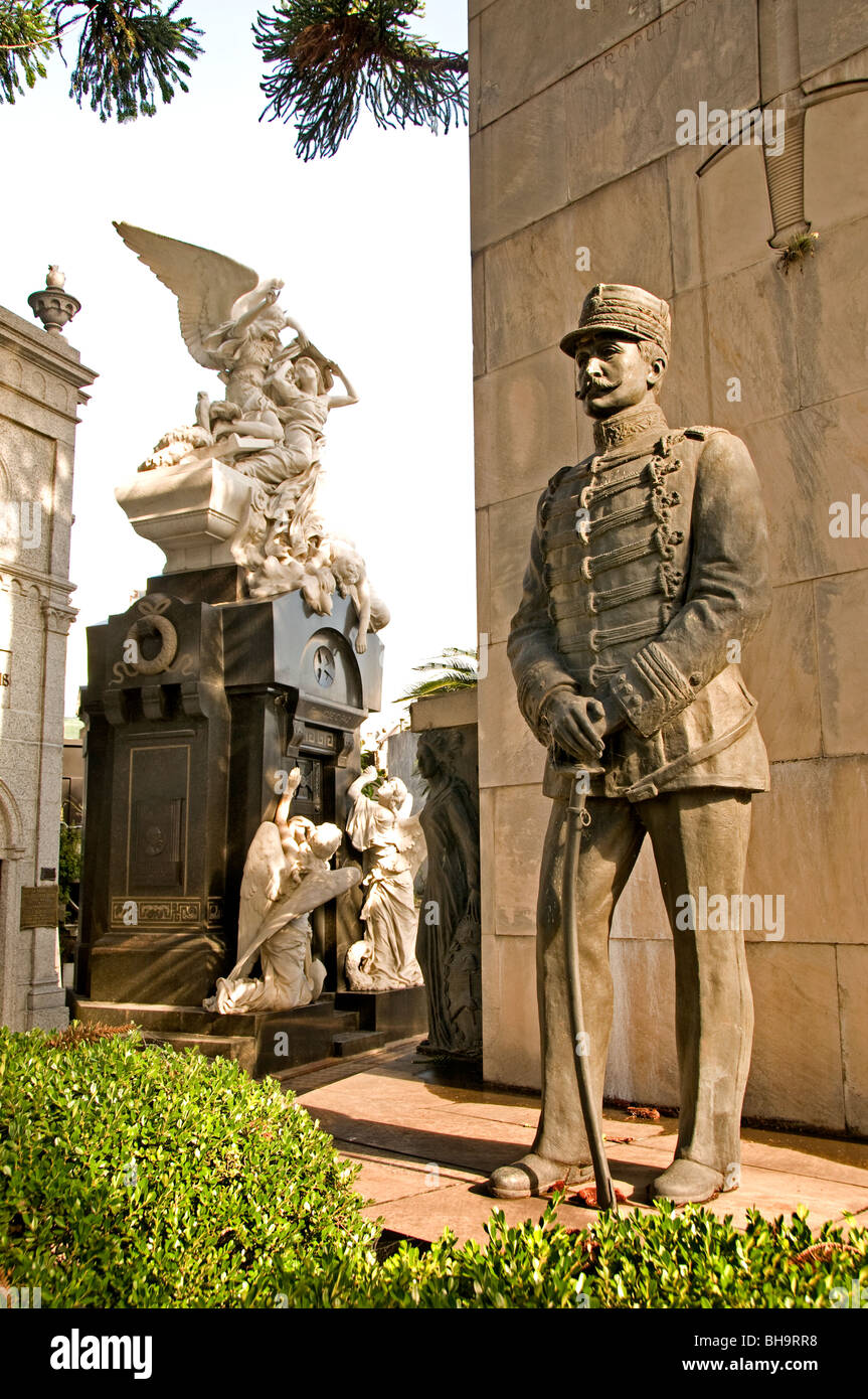 Cementario Friedhof la Recoleta Buenos Aires Eva Evita Perón Argentinien Stockfoto