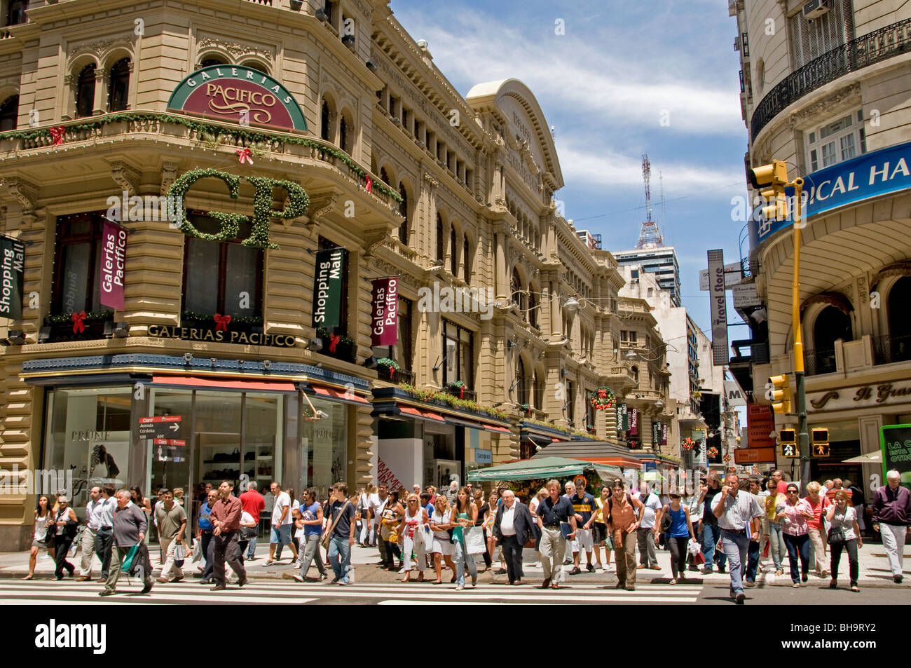Galerias Pacifico Avenida Avenue Florida Einkaufszentrum Buenos Aires Argentinien Stockfoto