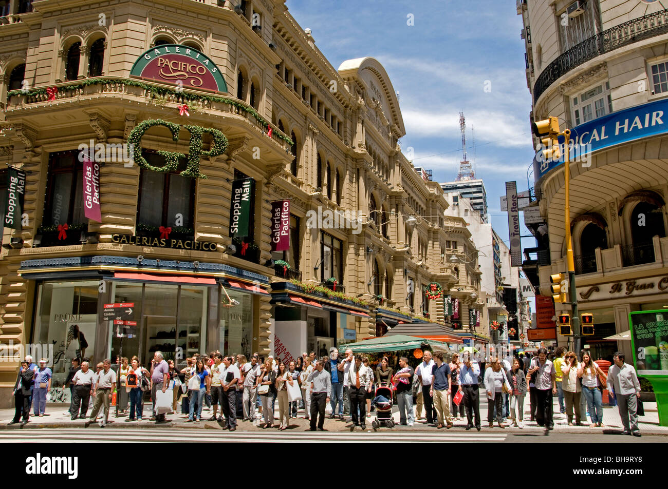 Galerias Pacifico Avenida Avenue Florida Einkaufszentrum Buenos Aires Argentinien Stockfoto