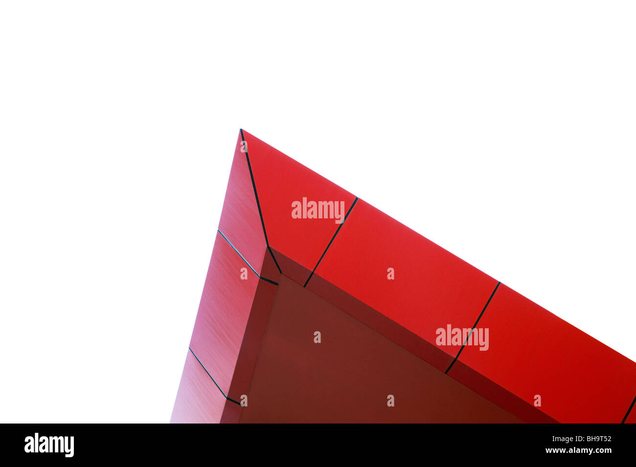 rote Spitze Gebäude architektonische Funktion Stockfoto