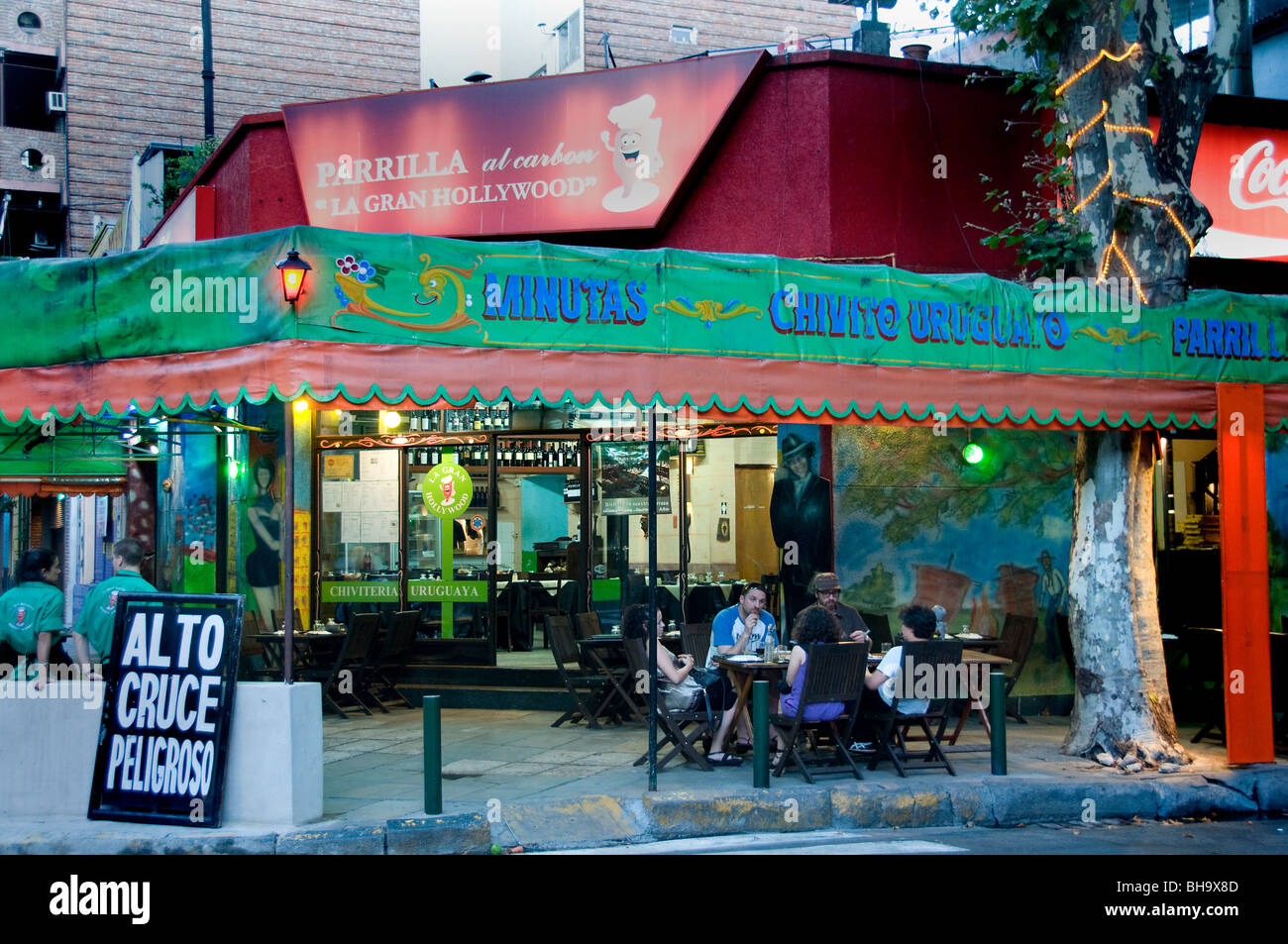 Soho Palermo Viejo Bar Cafe Pub Buenos Aires Argentinien Stockfoto