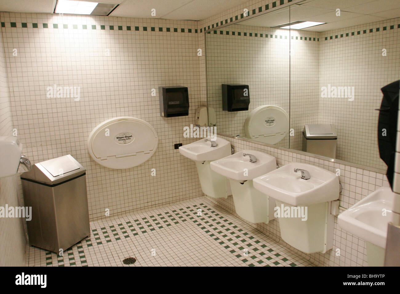 Toilette-Interieur Stockfoto